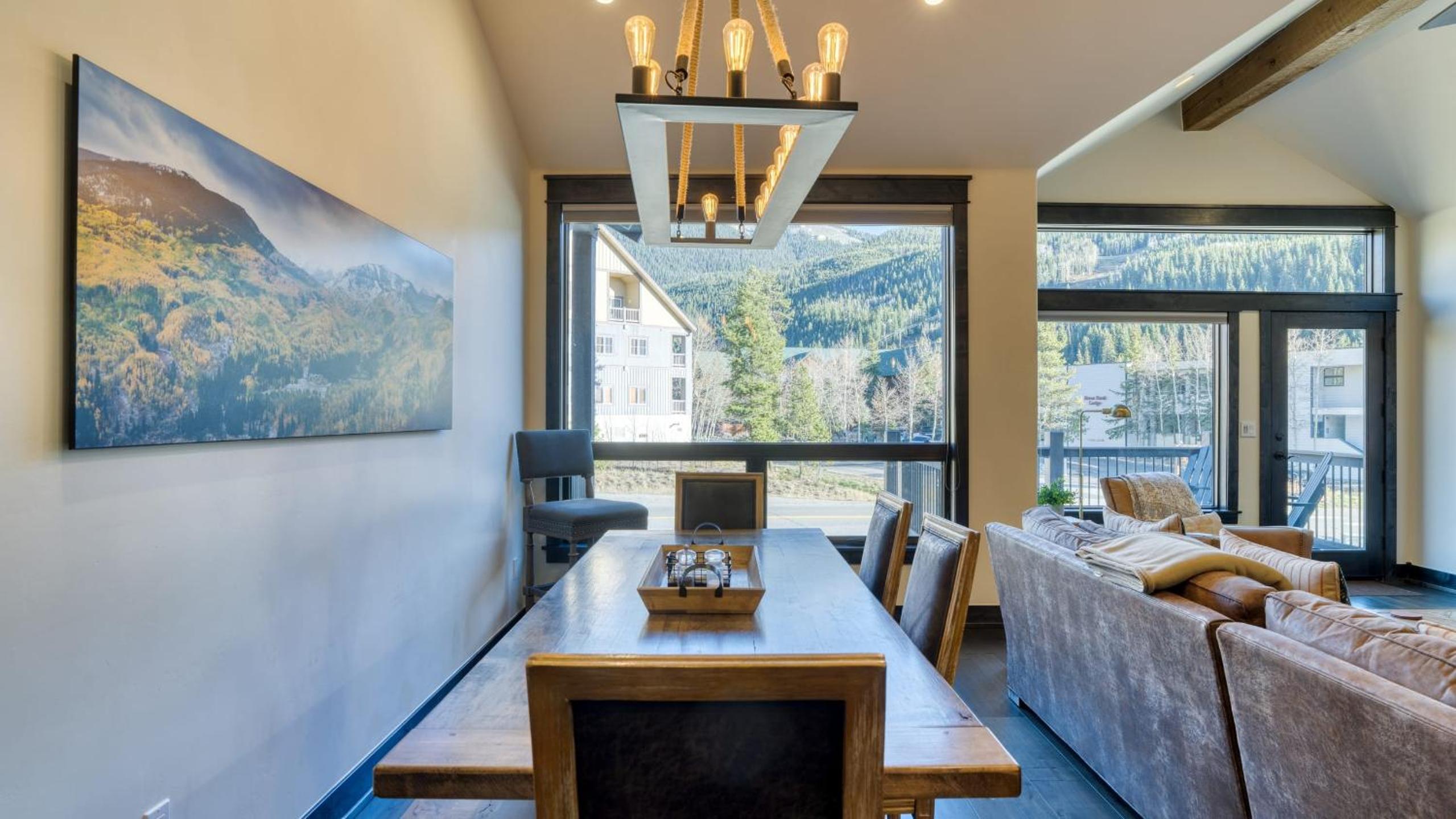 Fireplace Game Room Mountain Views Near Golf Dining Keystone River Run by AvantStay