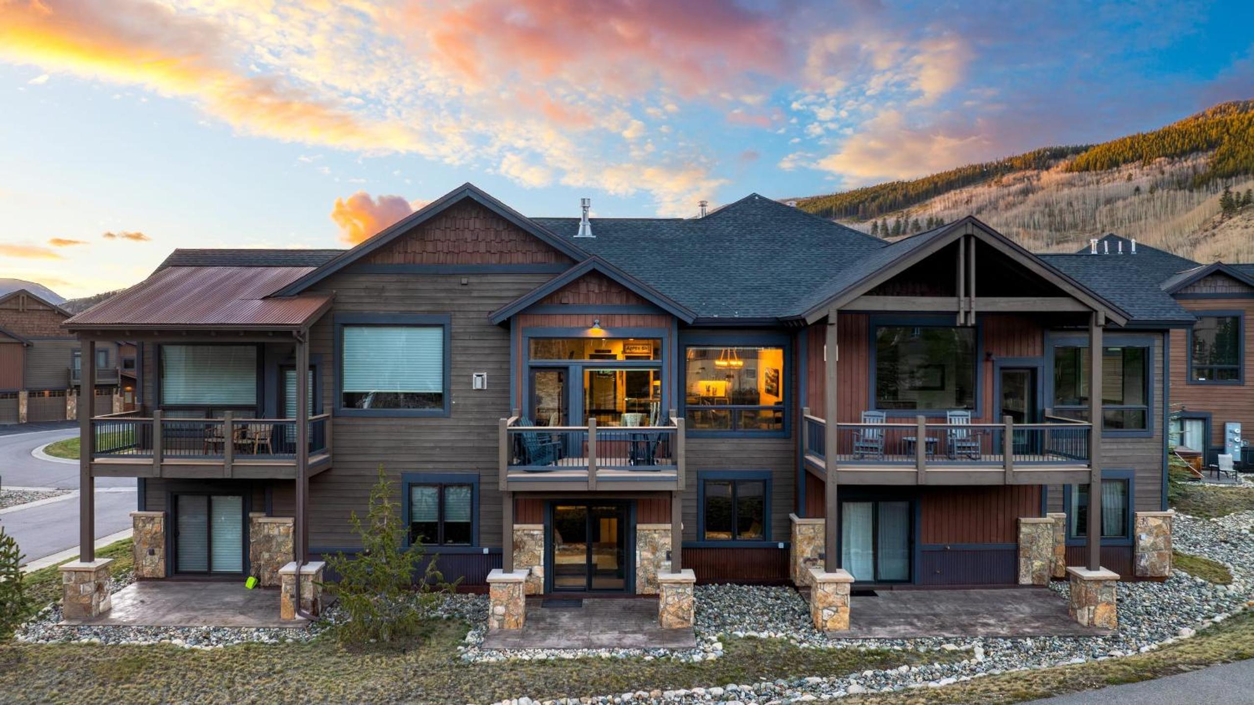 Fireplace Game Room Mountain Views Near Golf Dining Keystone River Run by AvantStay