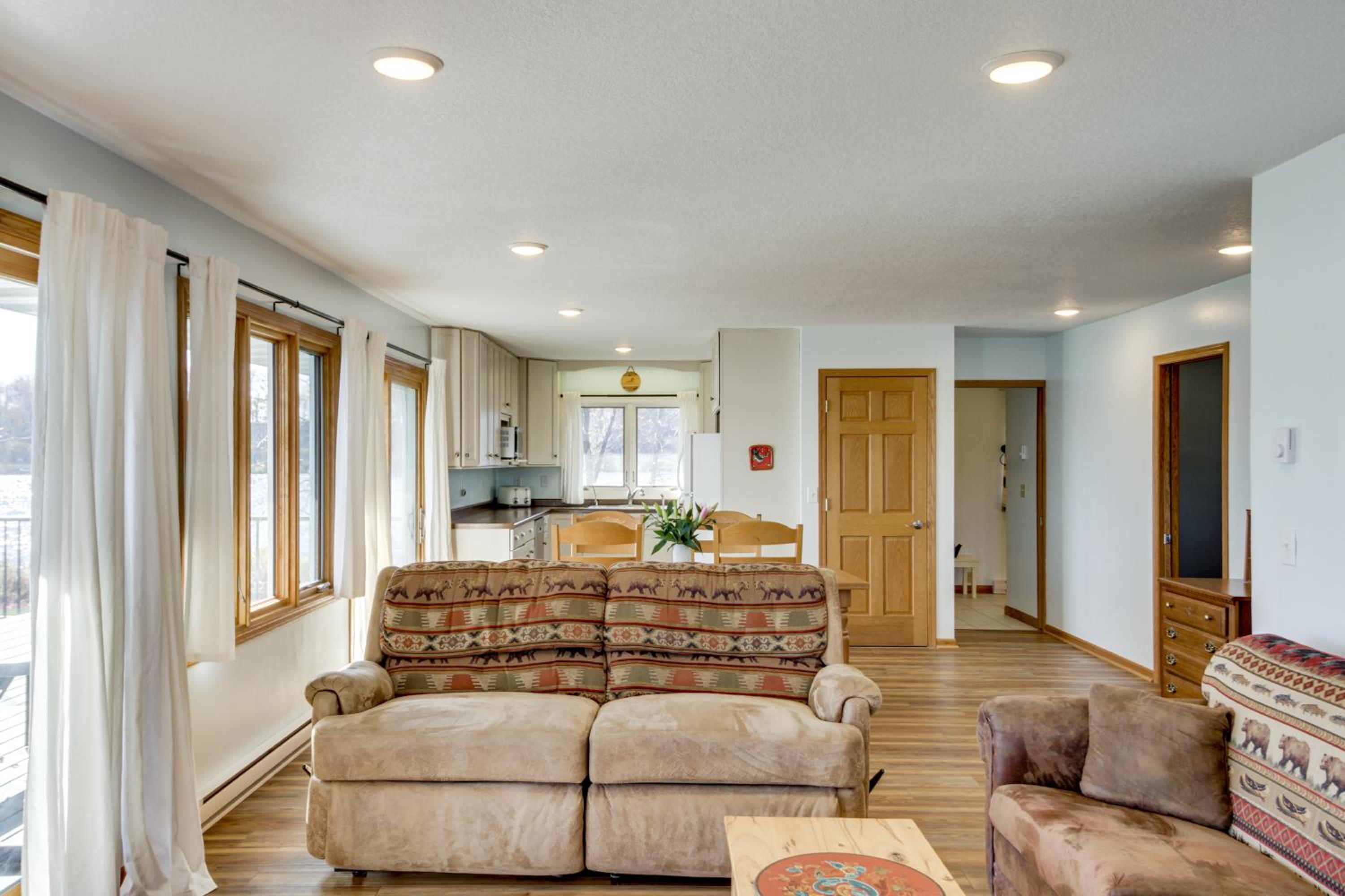 South Long Lake Home with Swim Area Pets Welcome!