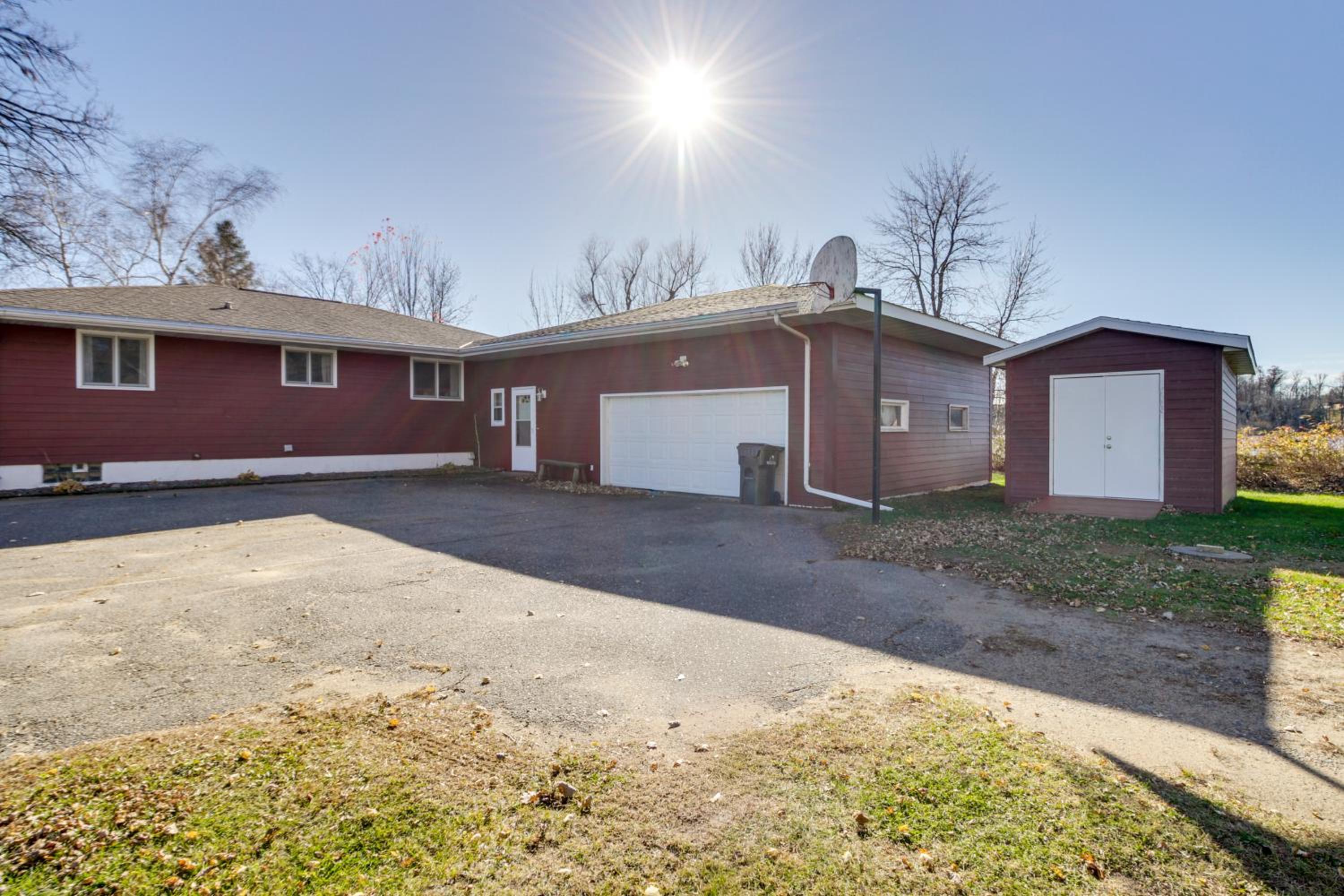South Long Lake Home with Swim Area Pets Welcome!