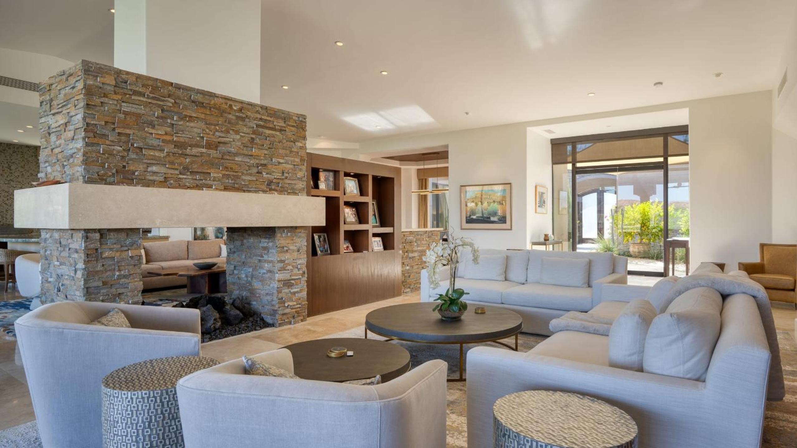 Elegant Palm Desert Escape w Pool Casita Outdoor Lounge The Giraffe View House at The Reserve