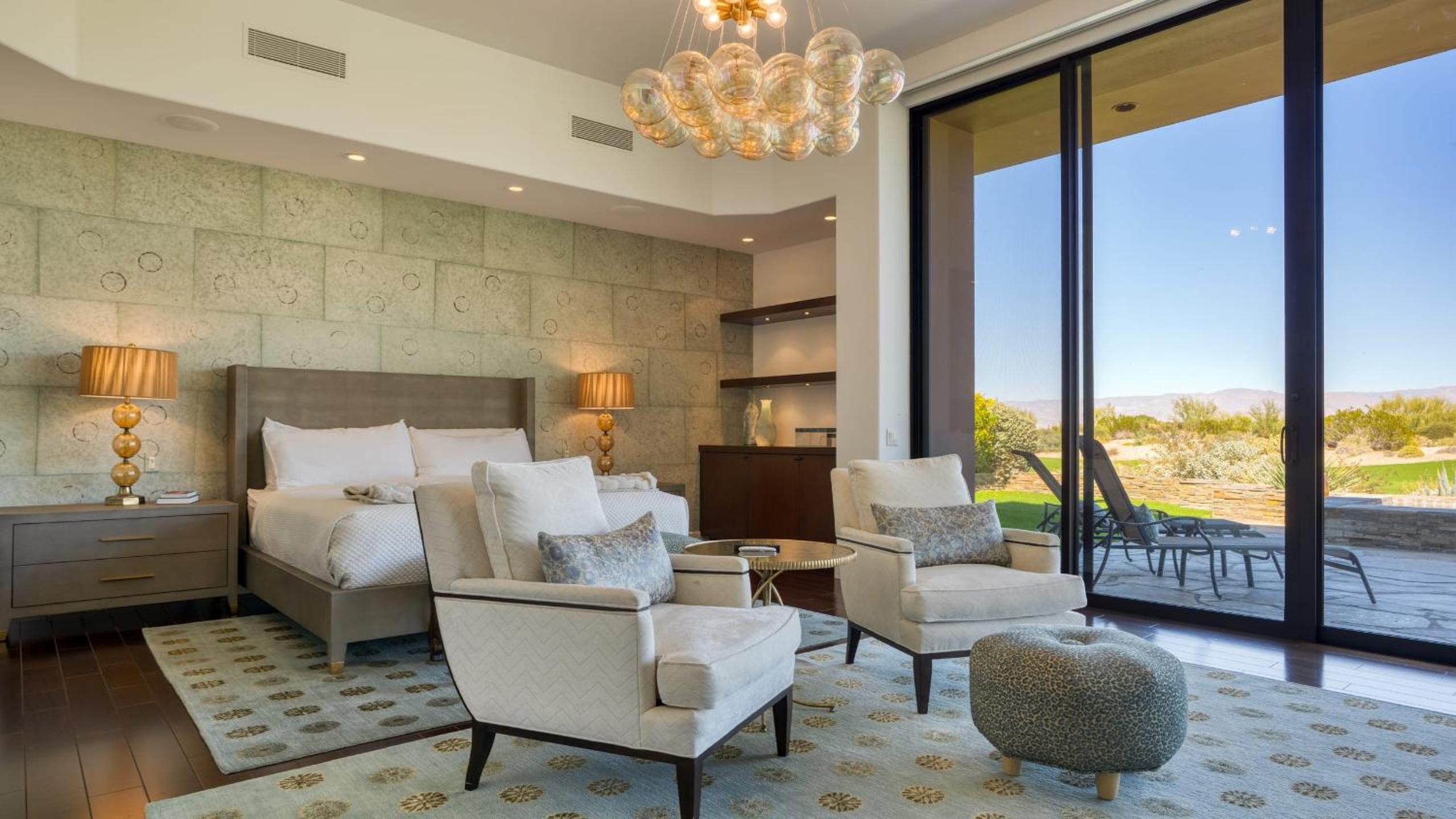 Elegant Palm Desert Escape w Pool Casita Outdoor Lounge The Giraffe View House at The Reserve