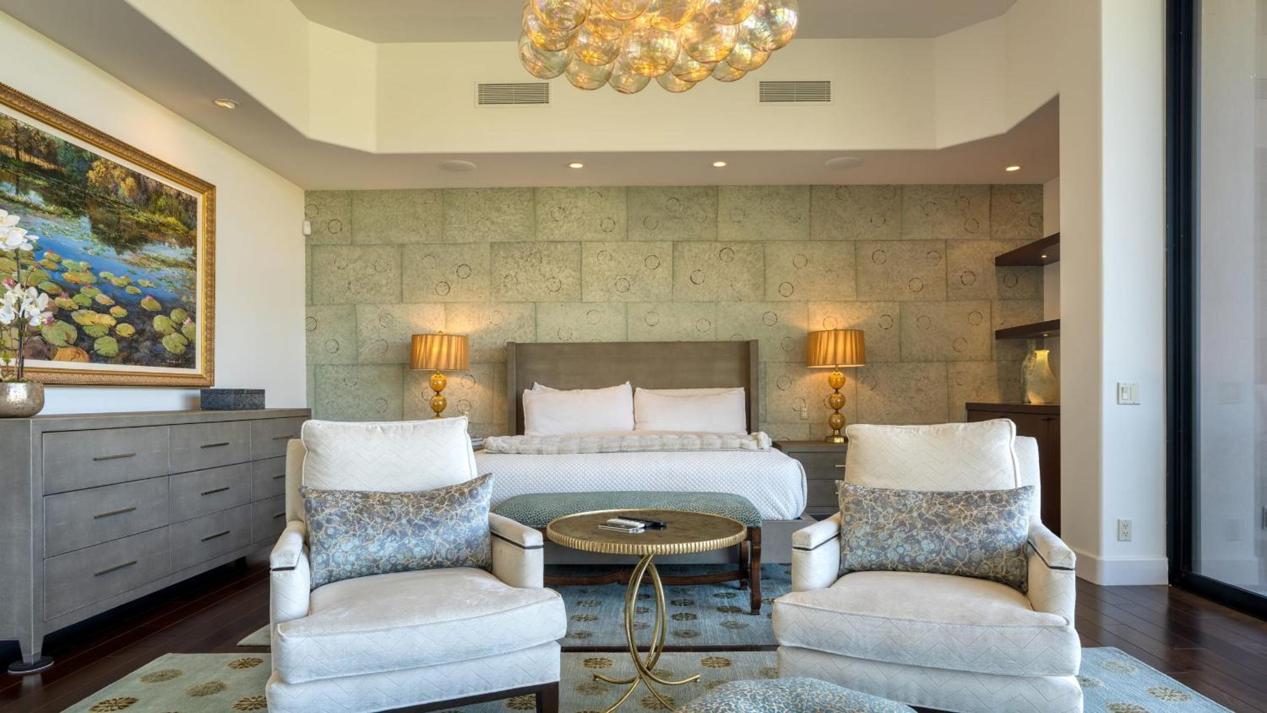 Elegant Palm Desert Escape w Pool Casita Outdoor Lounge The Giraffe View House at The Reserve