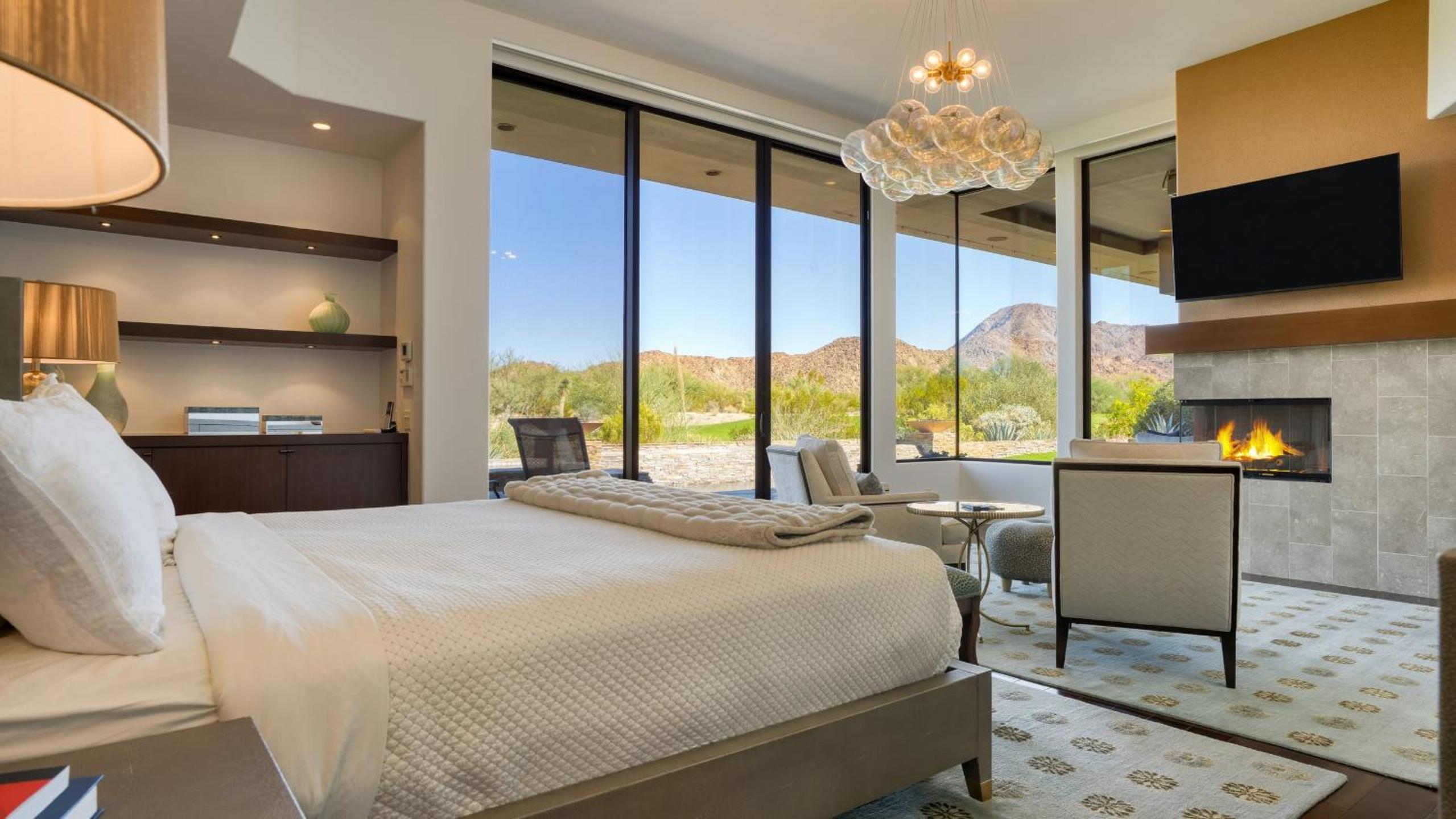 Elegant Palm Desert Escape w Pool Casita Outdoor Lounge The Giraffe View House at The Reserve