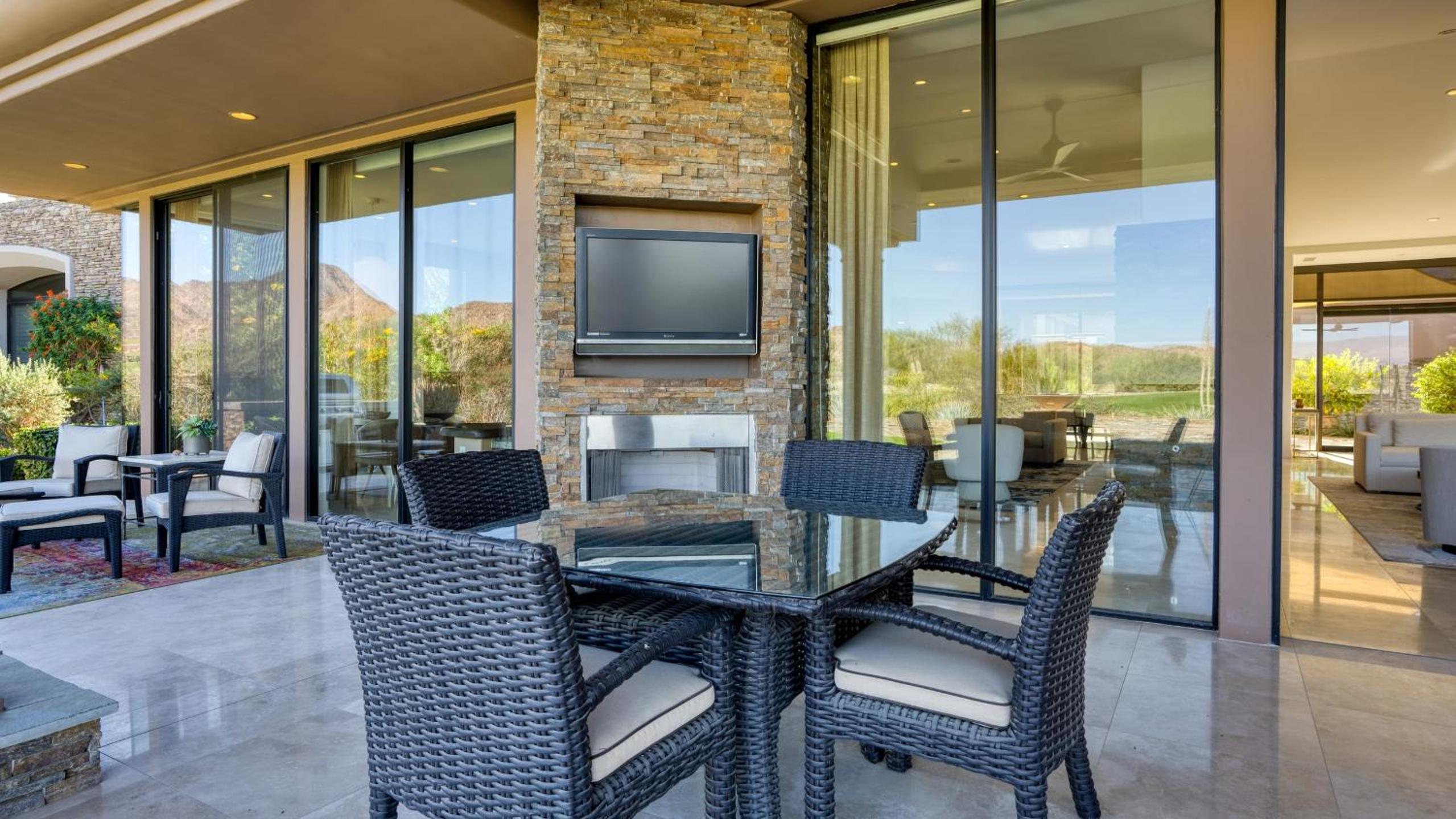 Elegant Palm Desert Escape w Pool Casita Outdoor Lounge The Giraffe View House at The Reserve