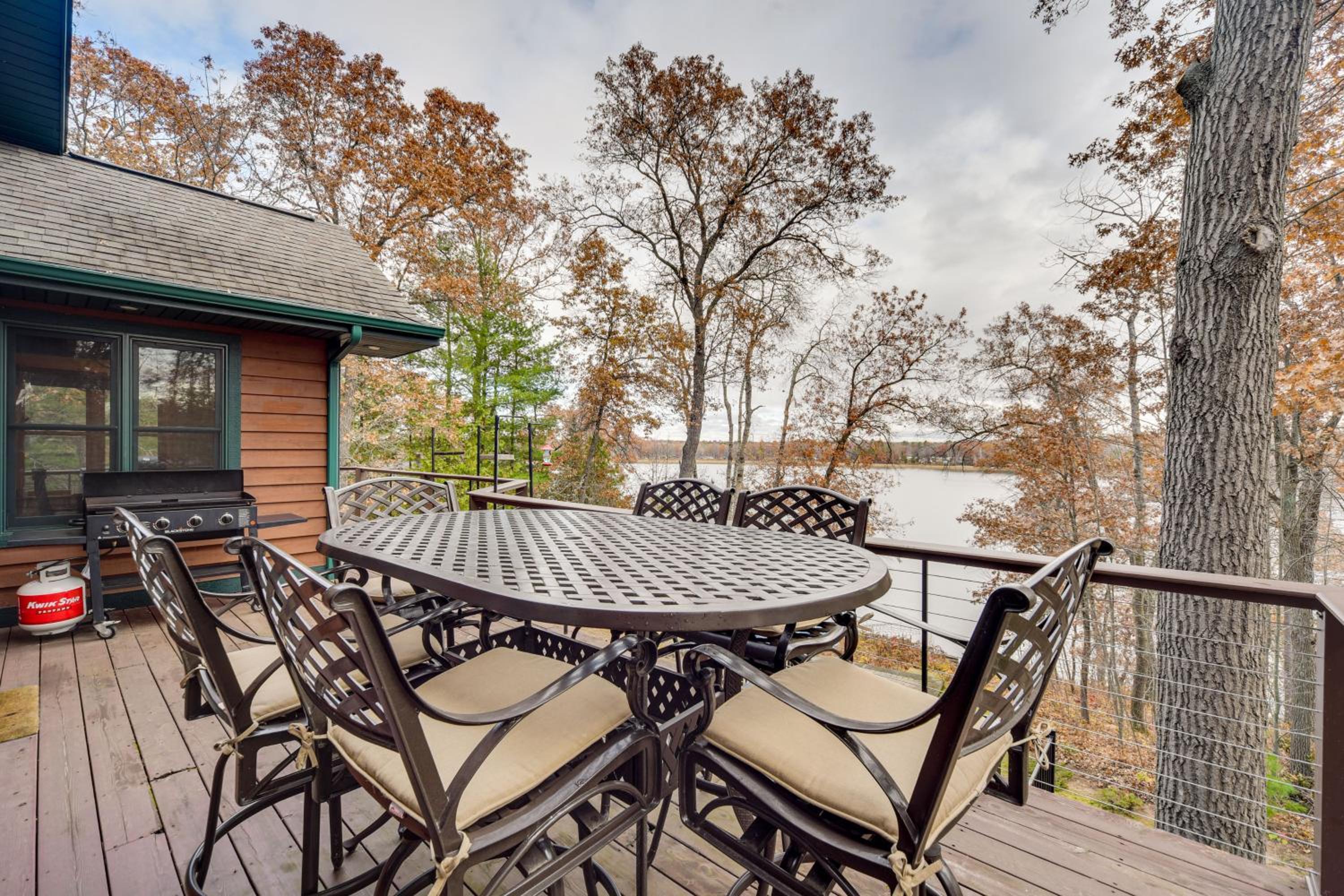 Benoit Lake Escape! Luxe Northwoods Cabin