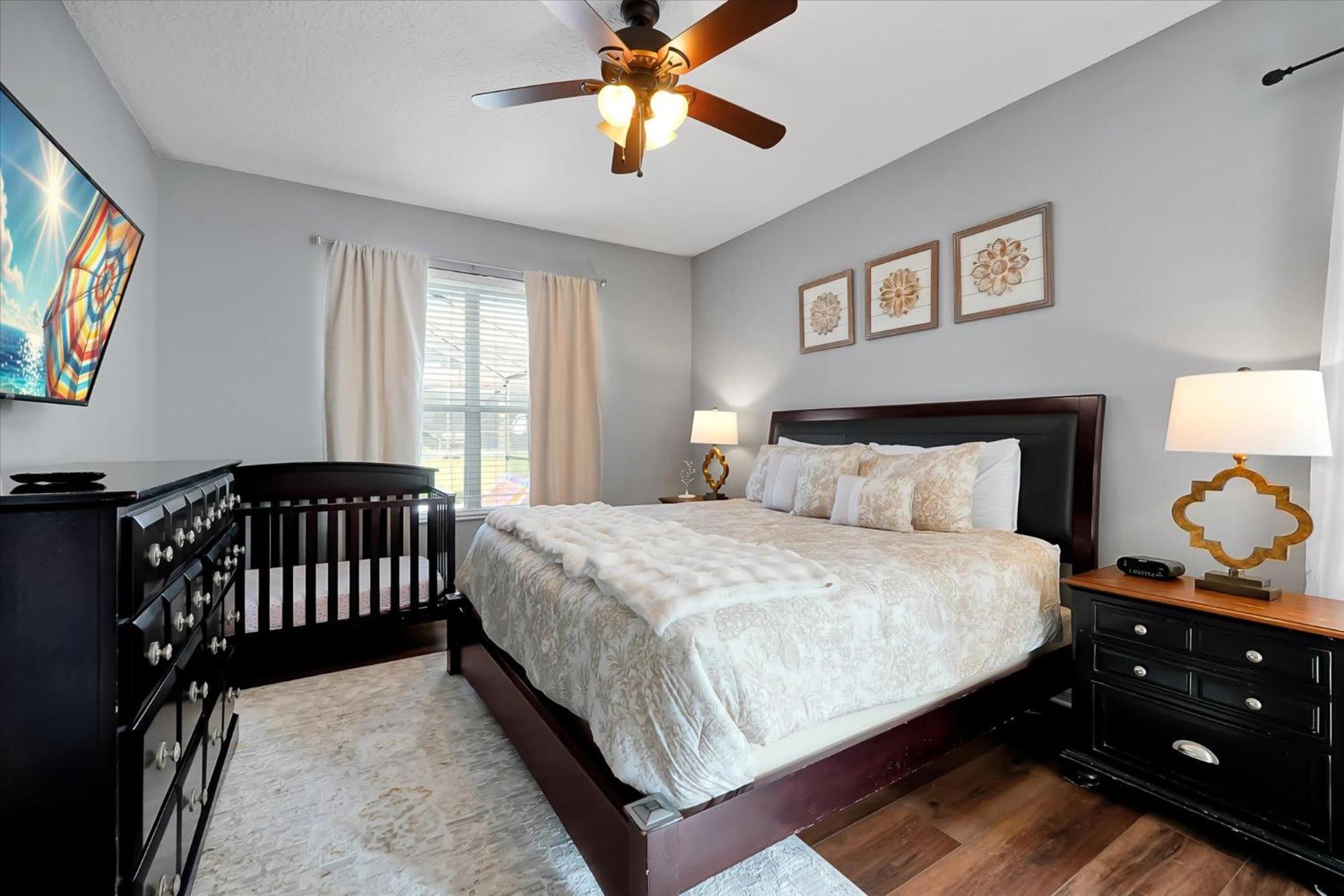 Family-Friendly 6-Bedroom Villa with Pool Game Room and Themed Bedrooms at Emerald Island Resort