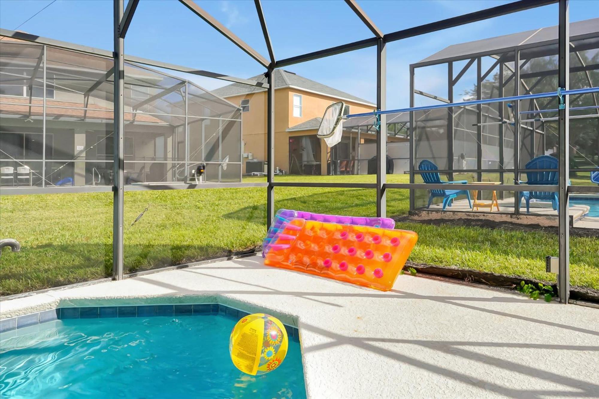 Family-Friendly 6-Bedroom Villa with Pool Game Room and Themed Bedrooms at Emerald Island Resort