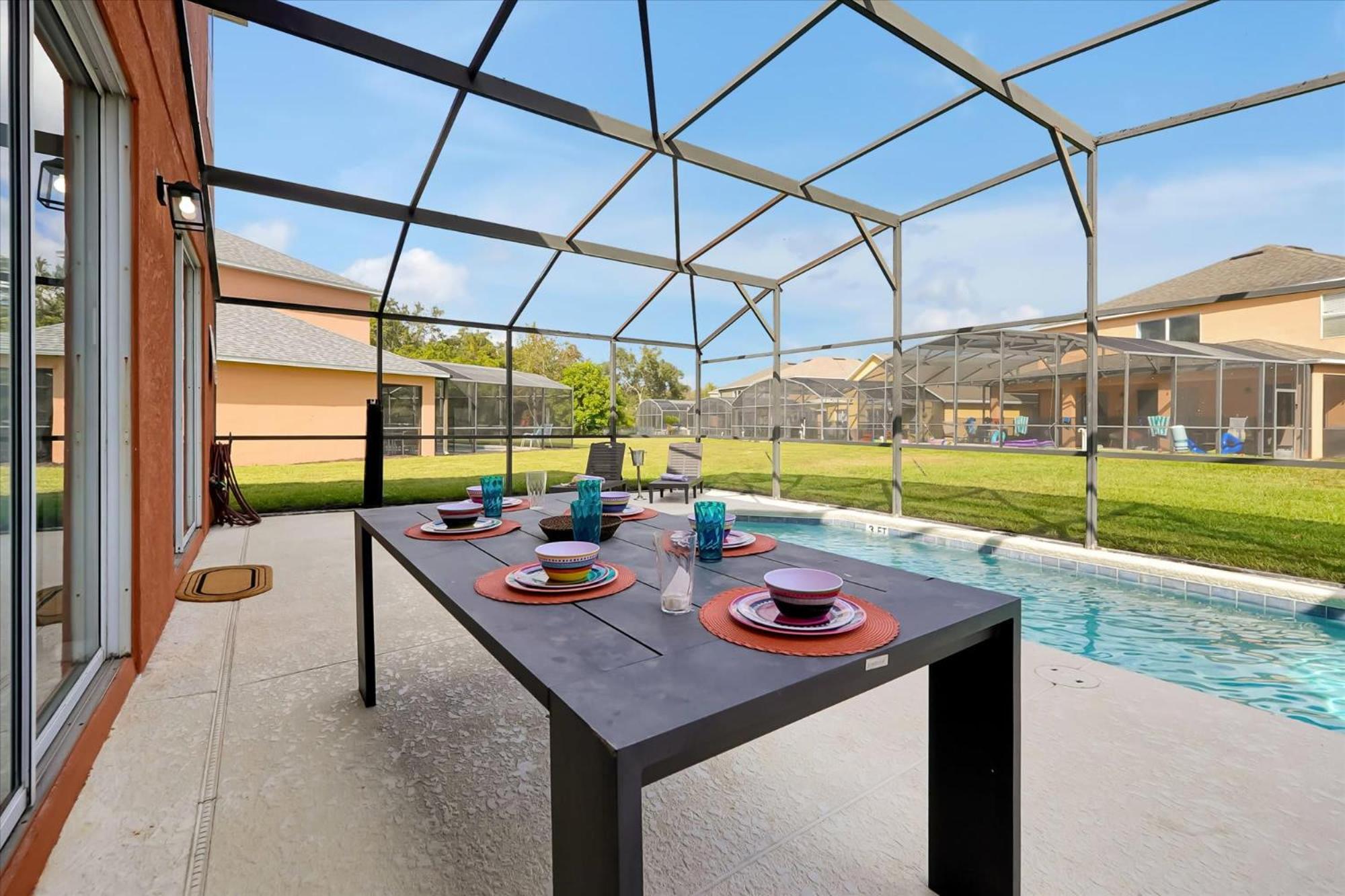 Family-Friendly 6-Bedroom Villa with Pool Game Room and Themed Bedrooms at Emerald Island Resort