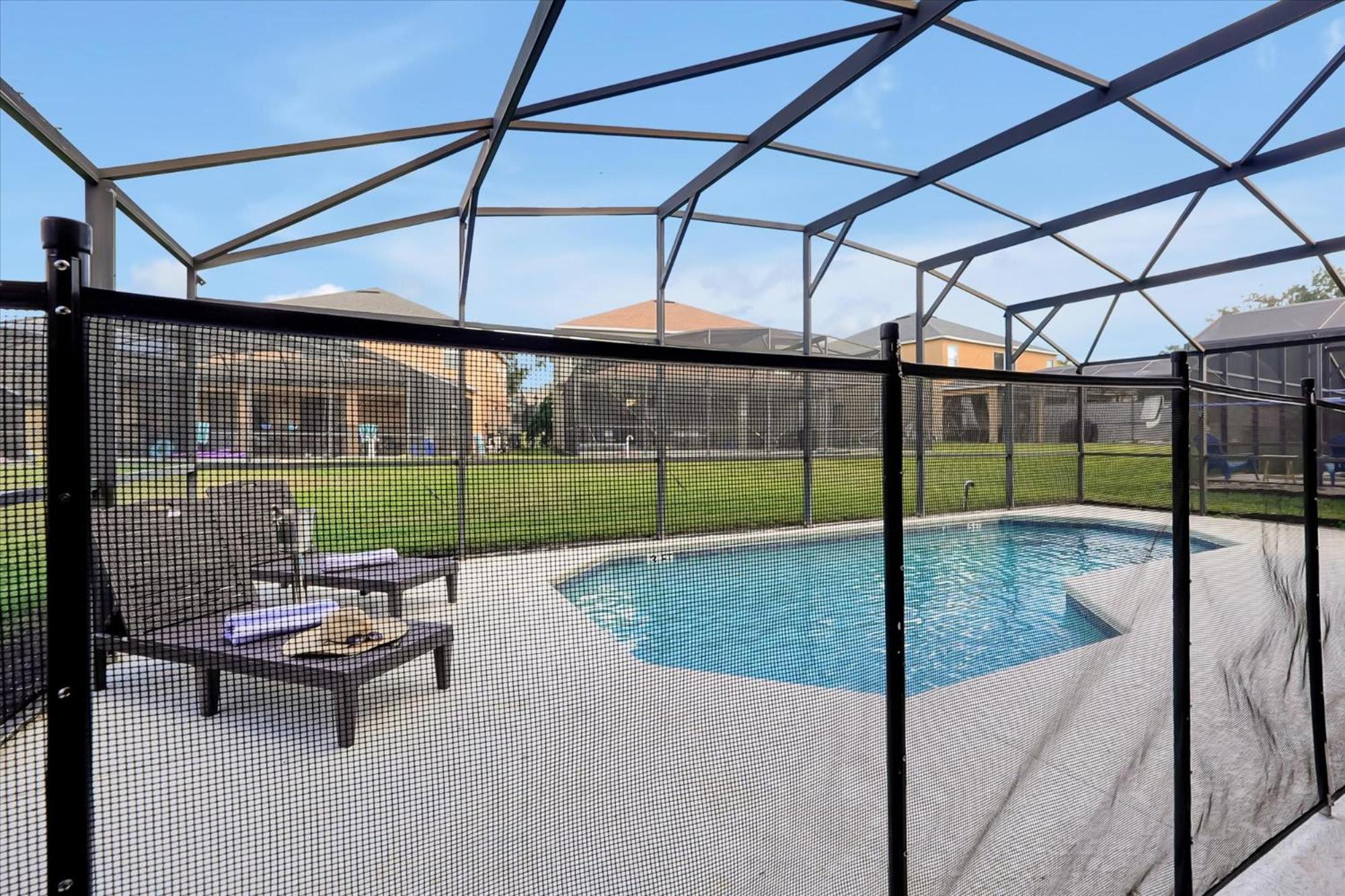 Family-Friendly 6-Bedroom Villa with Pool Game Room and Themed Bedrooms at Emerald Island Resort