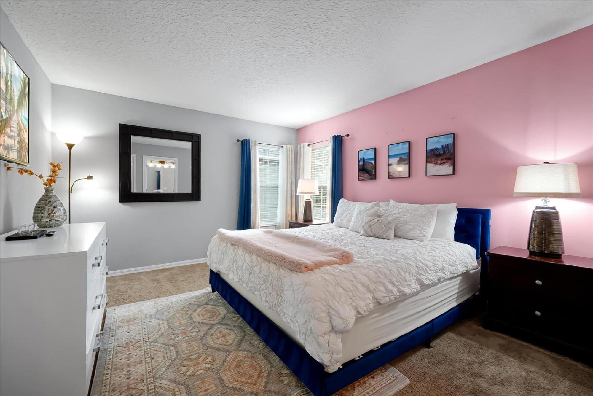 Family-Friendly 6-Bedroom Villa with Pool Game Room and Themed Bedrooms at Emerald Island Resort