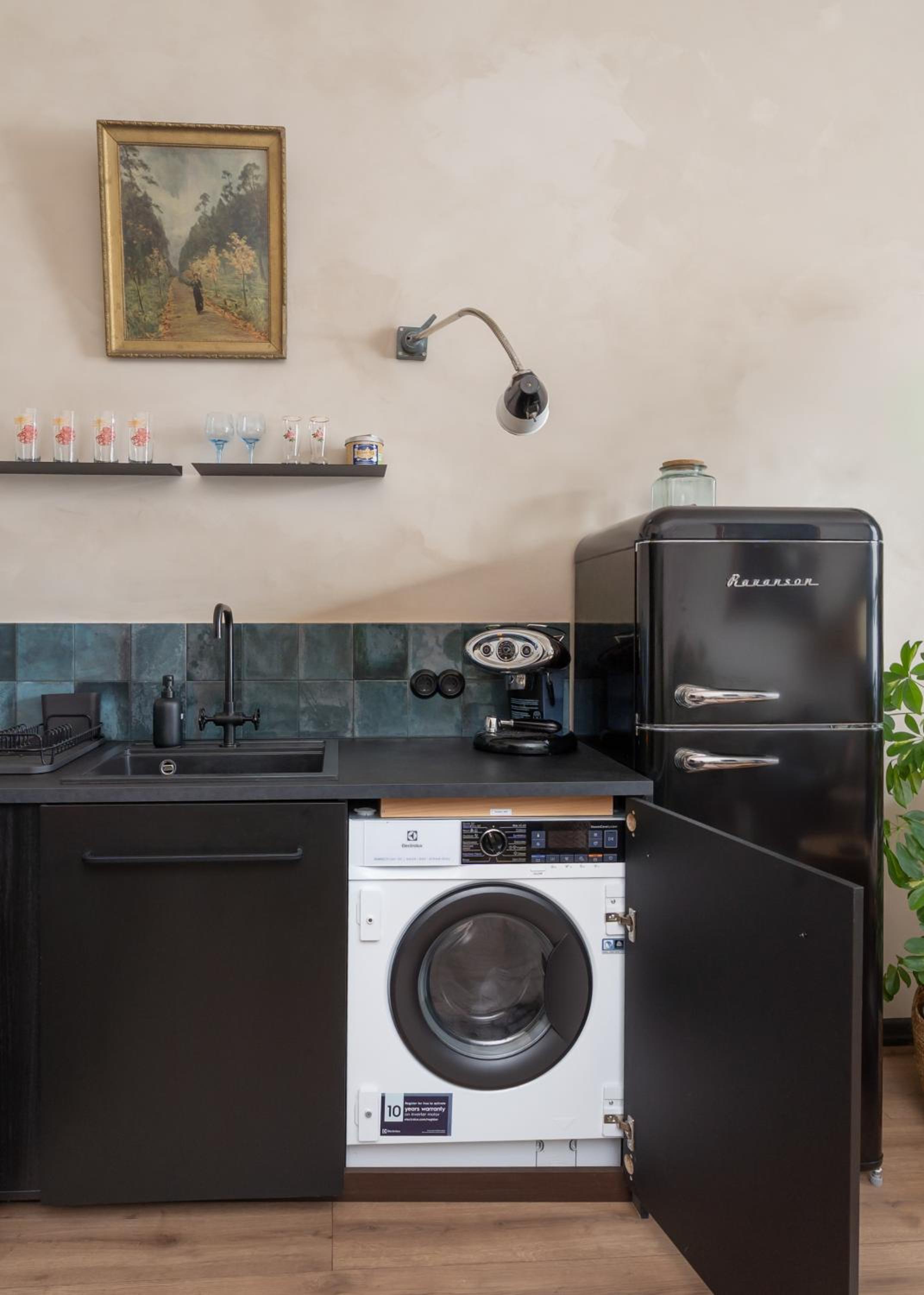 Dark & Moody Mid Century Apartment
