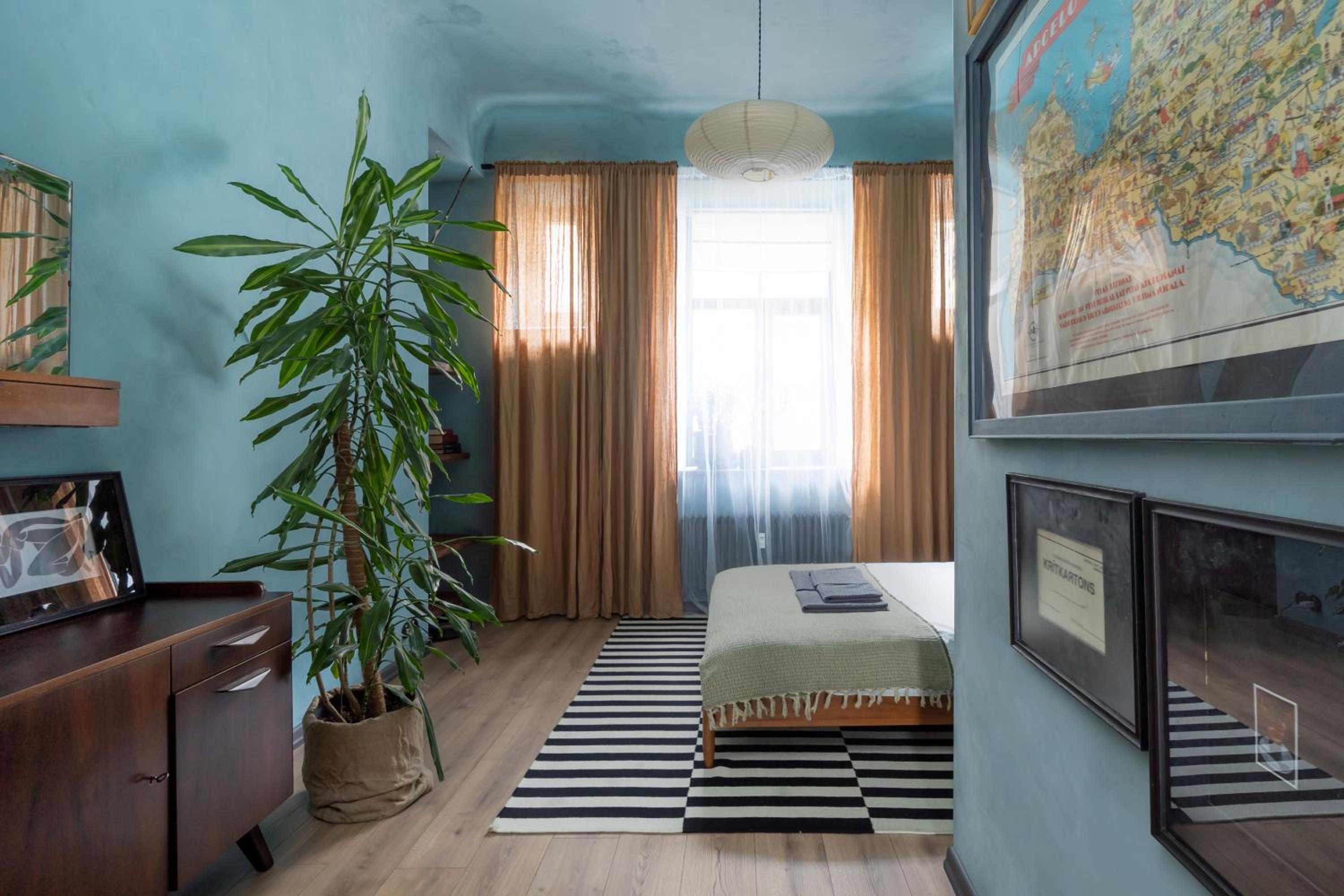 Dark & Moody Mid Century Apartment