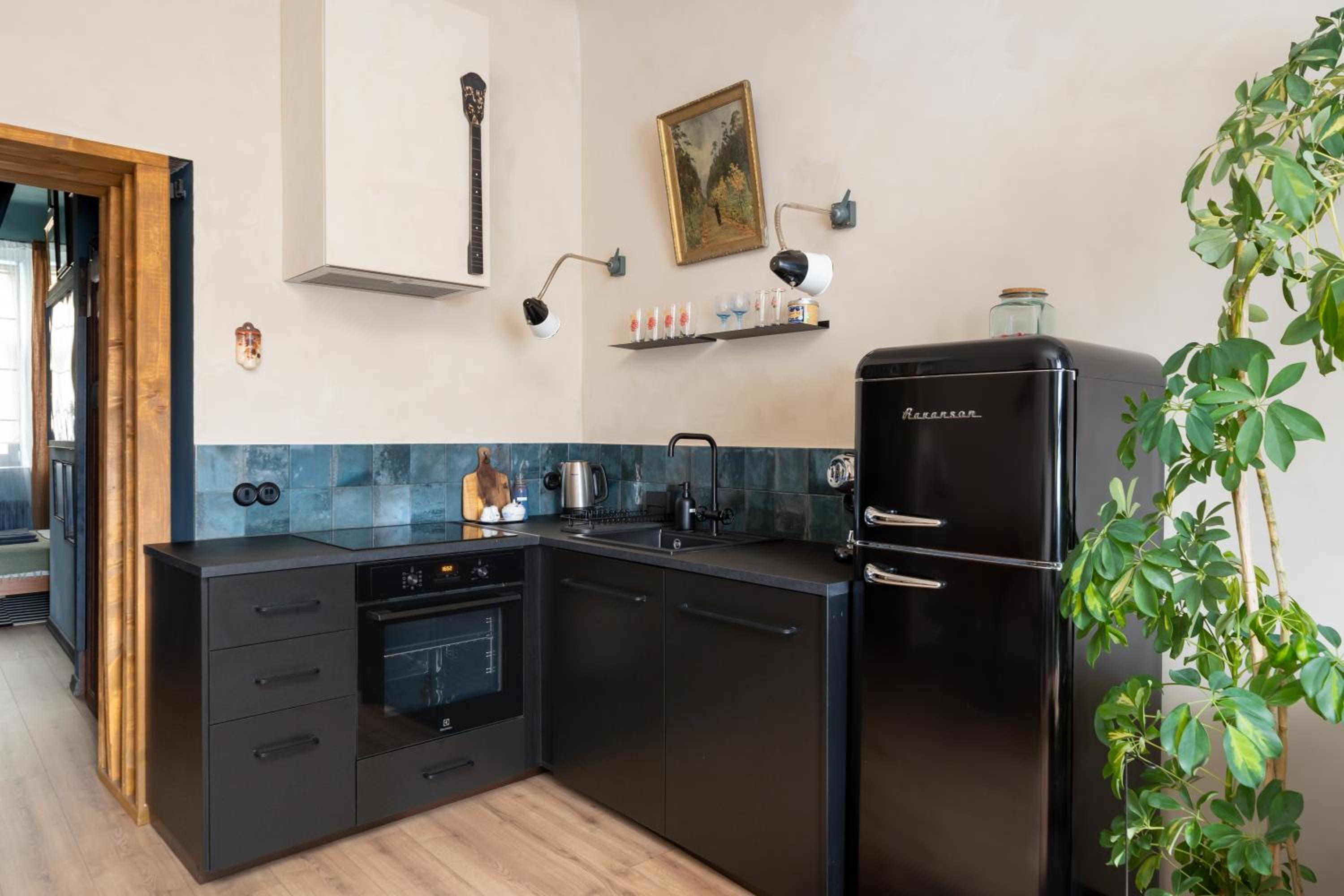 Dark & Moody Mid Century Apartment
