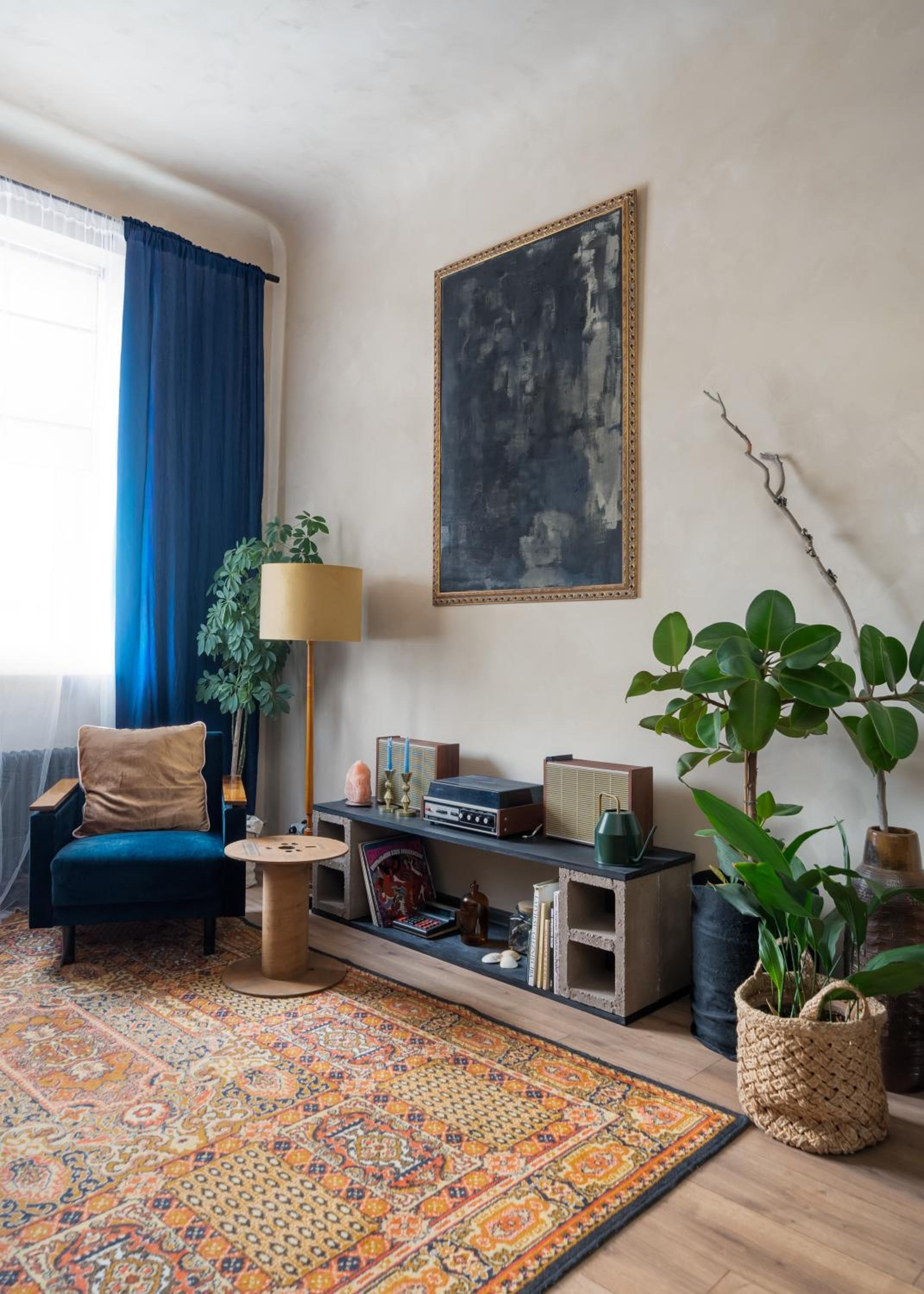 Dark & Moody Mid Century Apartment
