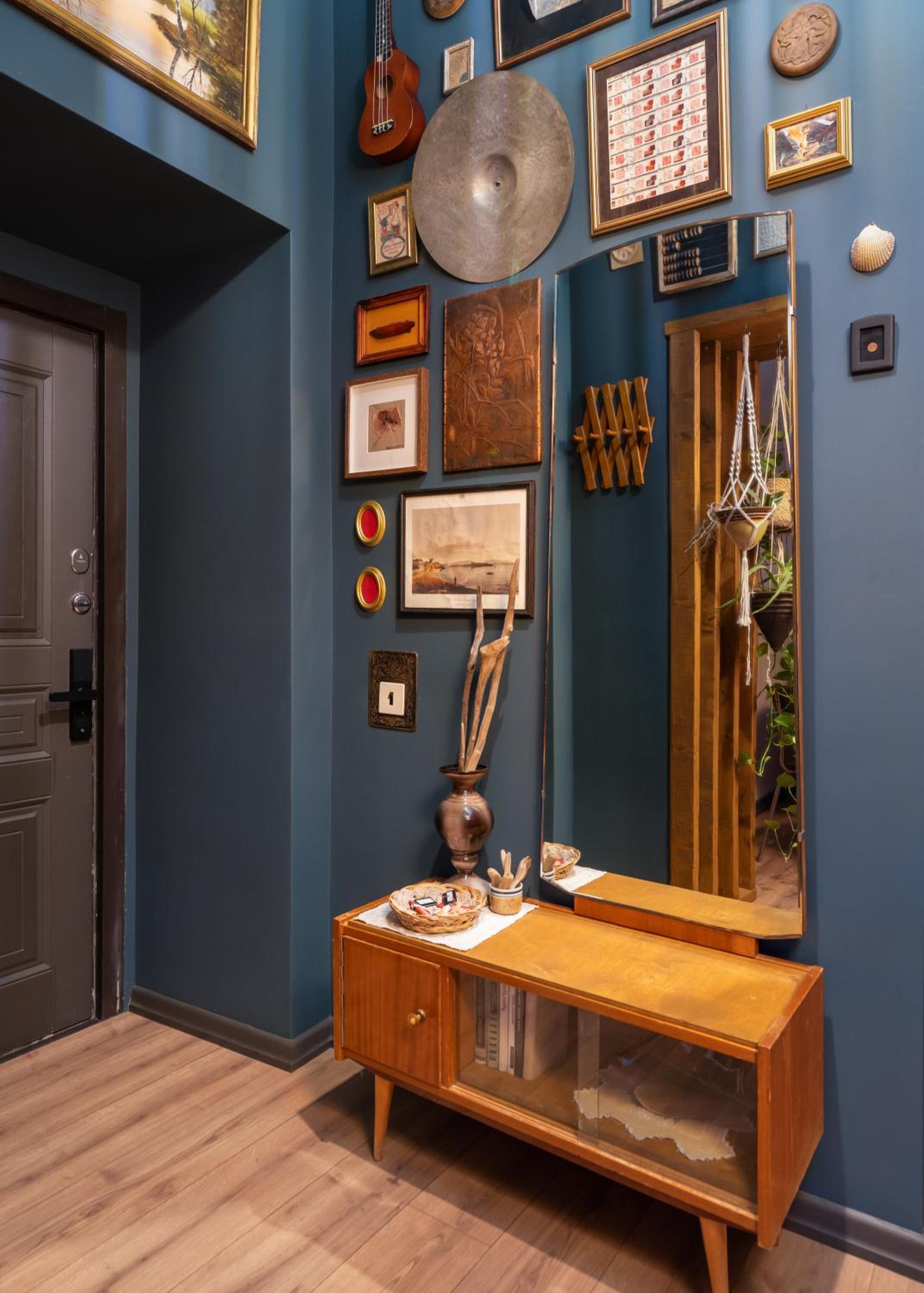 Dark & Moody Mid Century Apartment