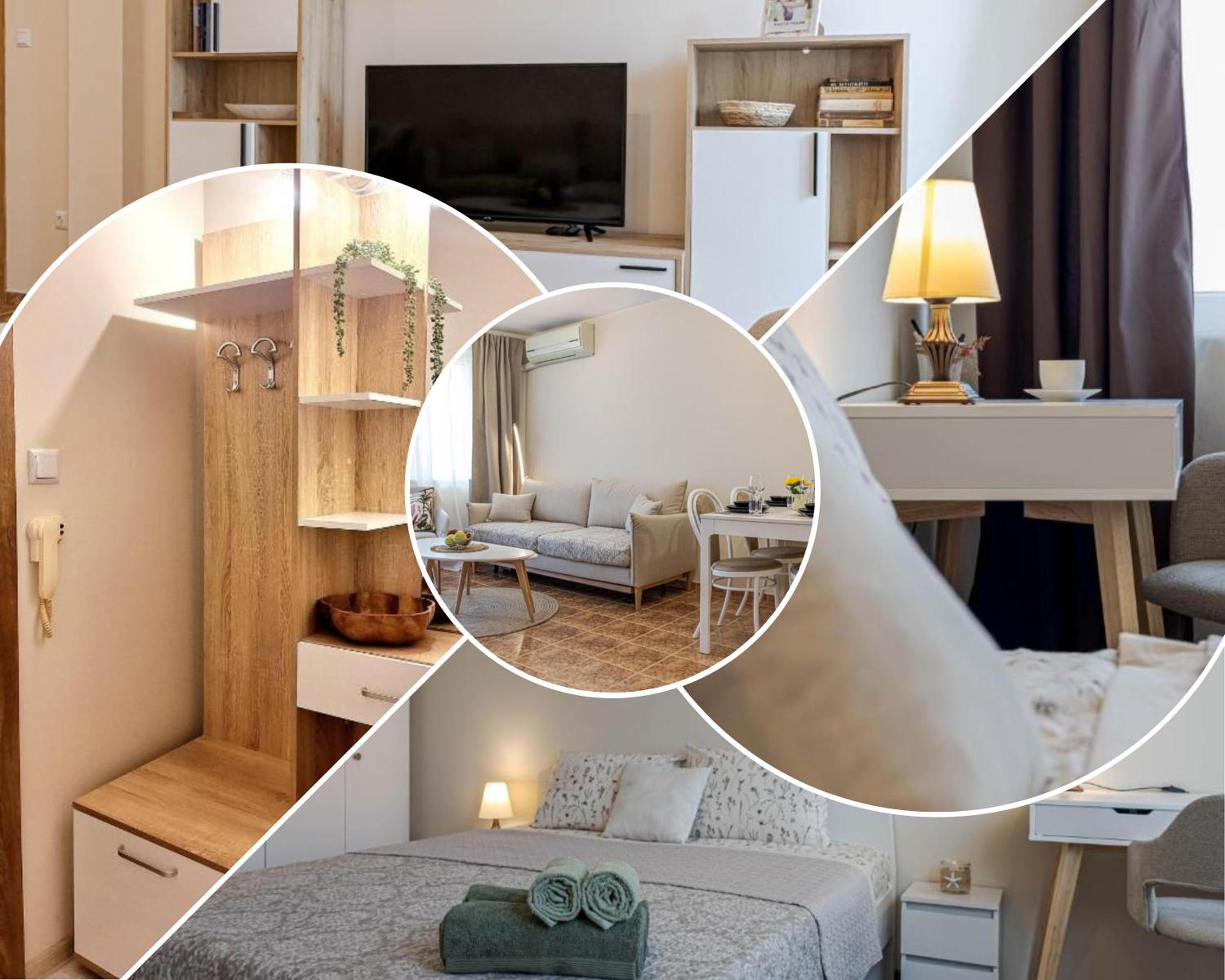 1BR Nomad-friendly Apartment 15mins walk to city centre with designated Workspace