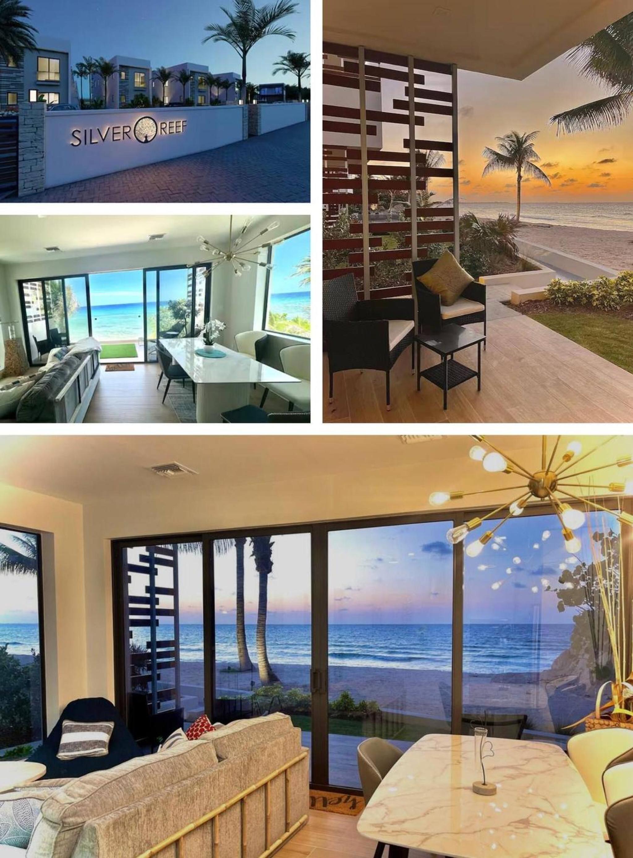 Oceanfront Residency luxury 2B2B ,1-6 person ,terrasse, beach access garden pool