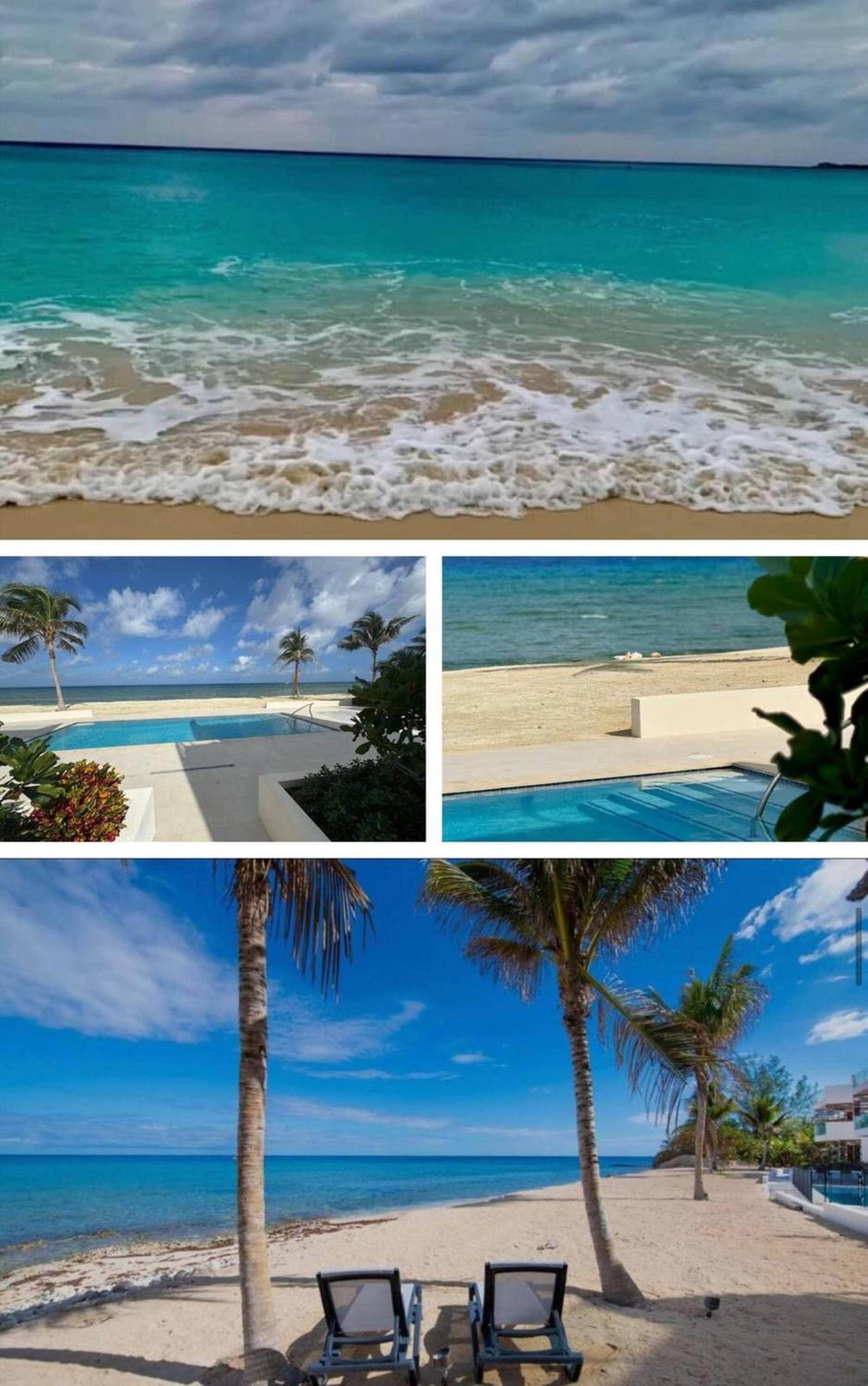 Oceanfront Residency luxury 2B2B ,1-6 person ,terrasse, beach access garden pool