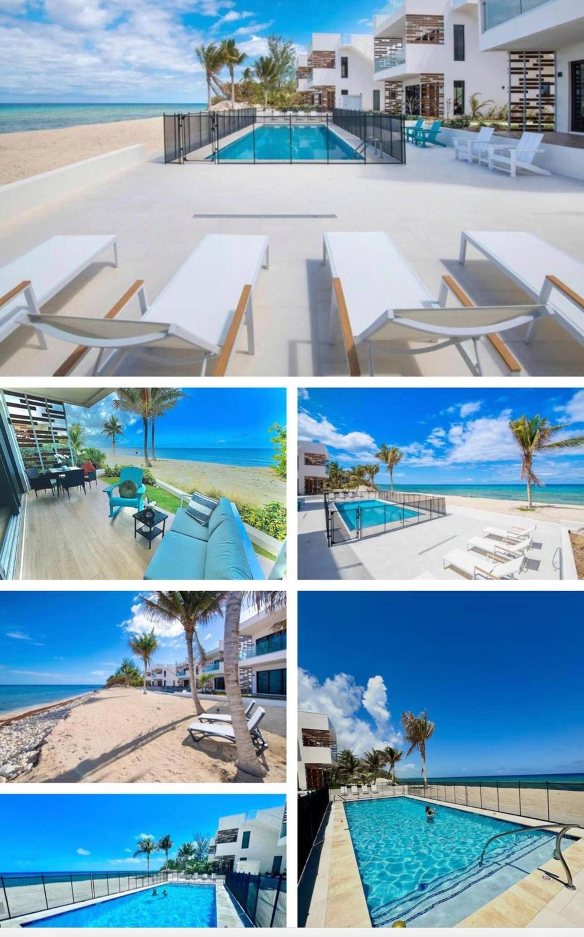 Oceanfront Residency luxury 2B2B ,1-6 person ,terrasse, beach access garden pool