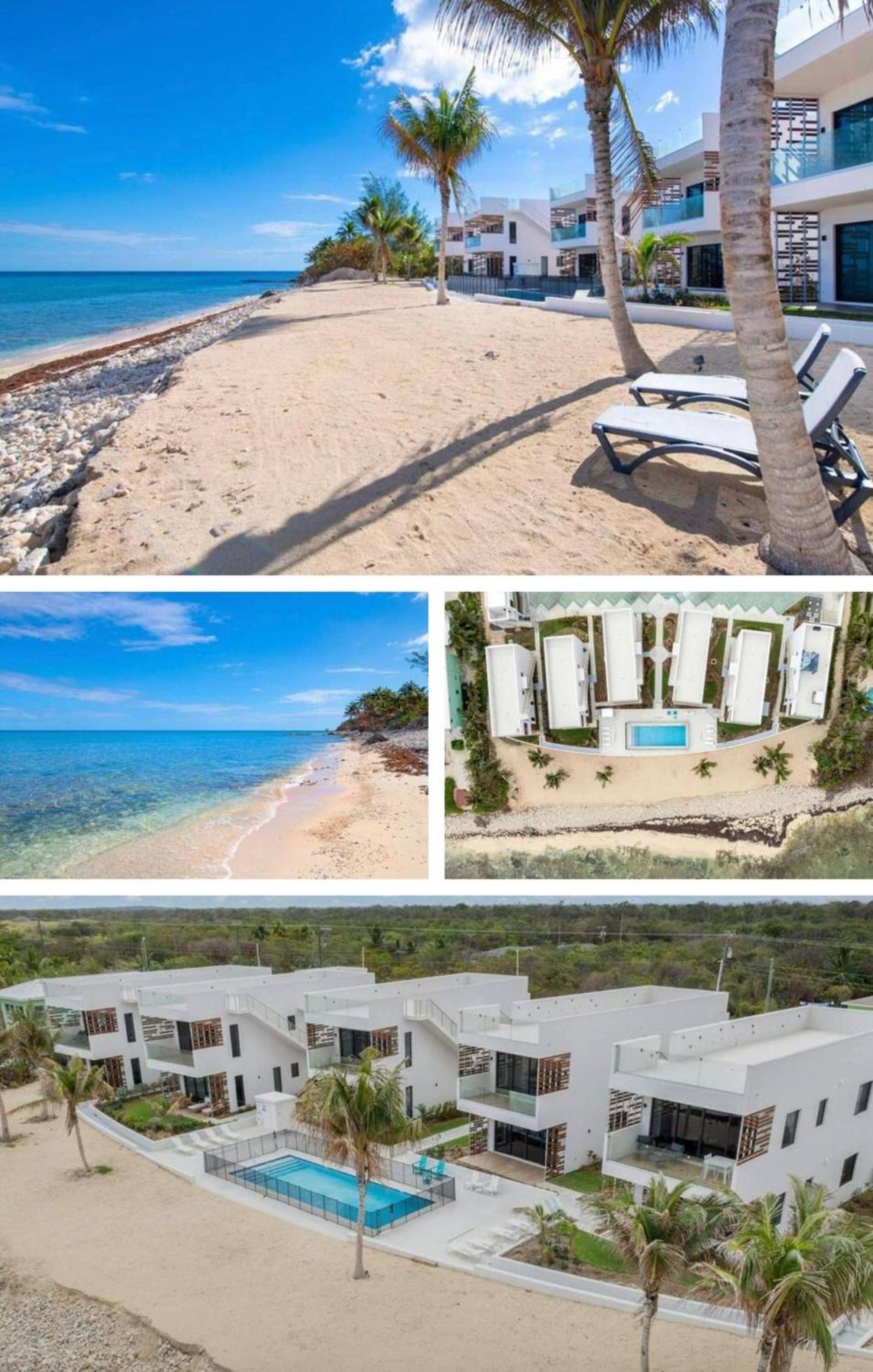 Oceanfront Residency luxury 2B2B ,1-6 person ,terrasse, beach access garden pool
