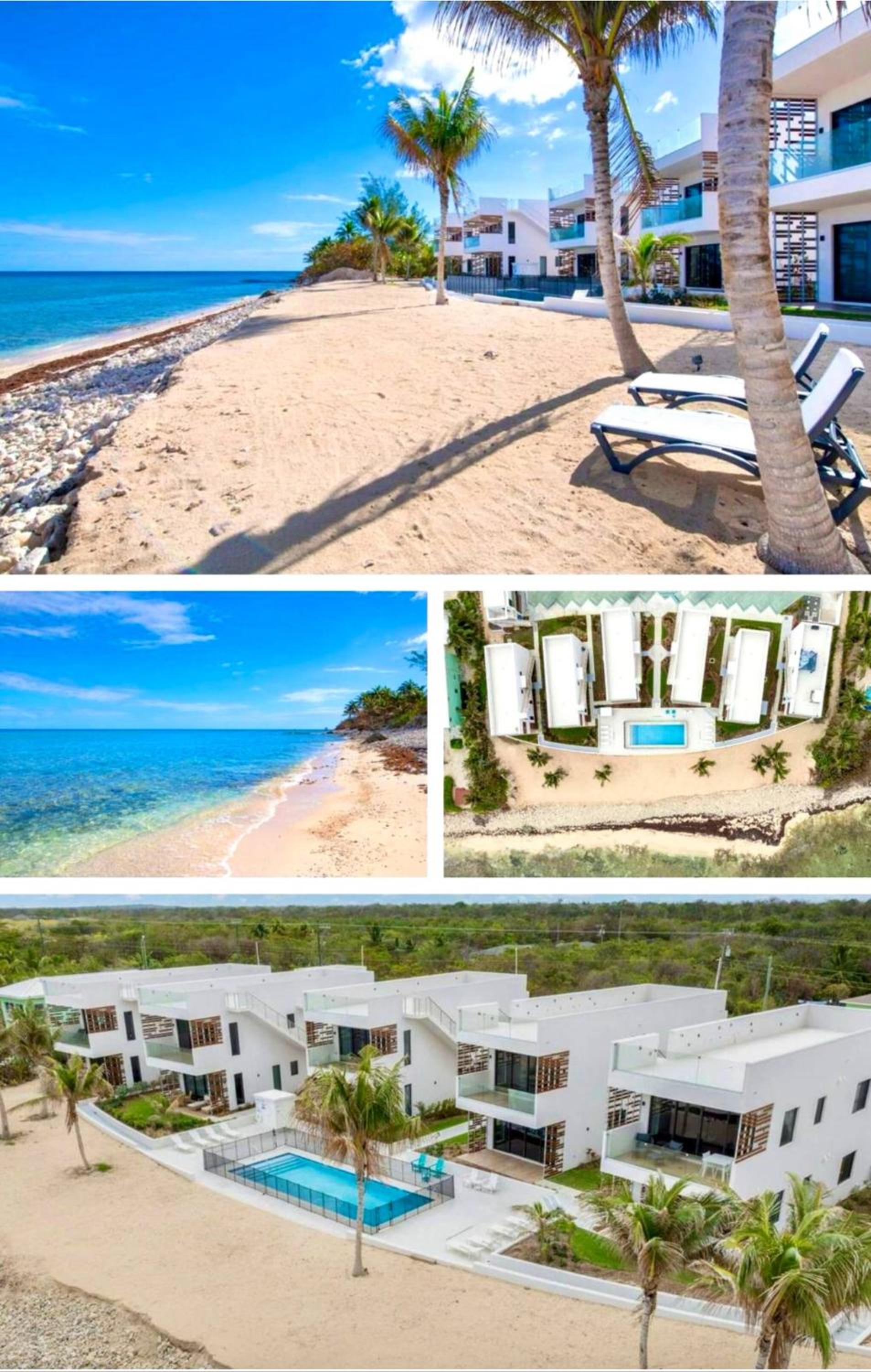 Oceanfront Residency luxury 2B2B ,1-6 person ,terrasse, beach access garden pool