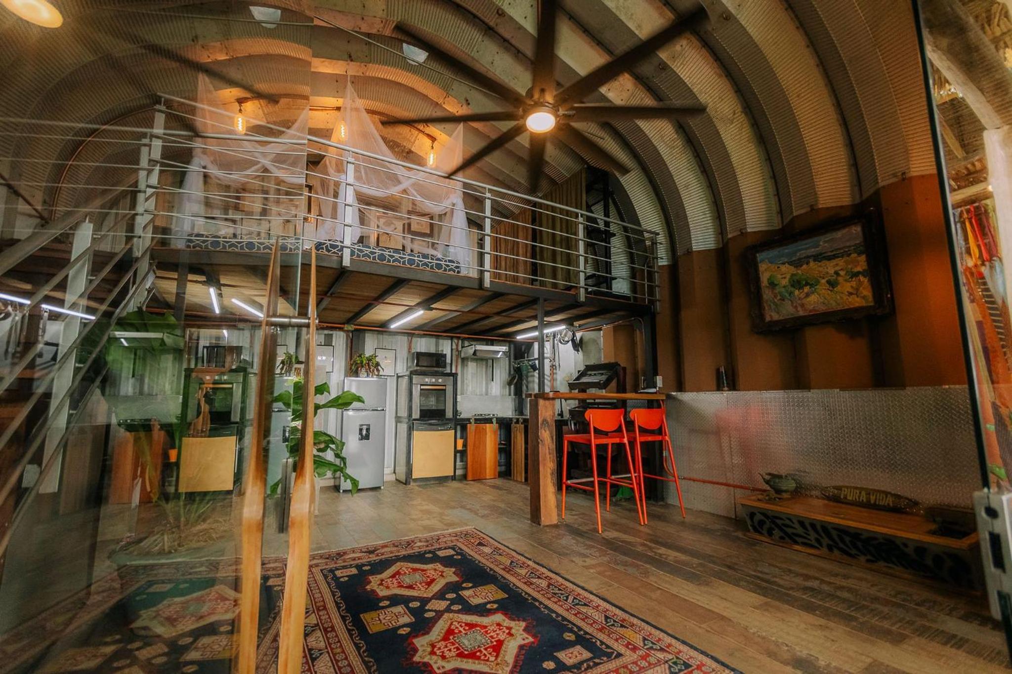 Unique design and cozy property