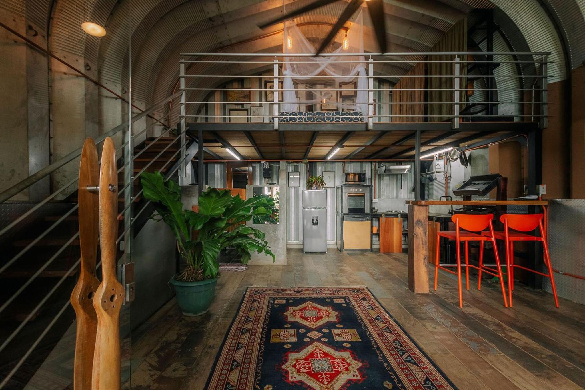 Unique design and cozy property
