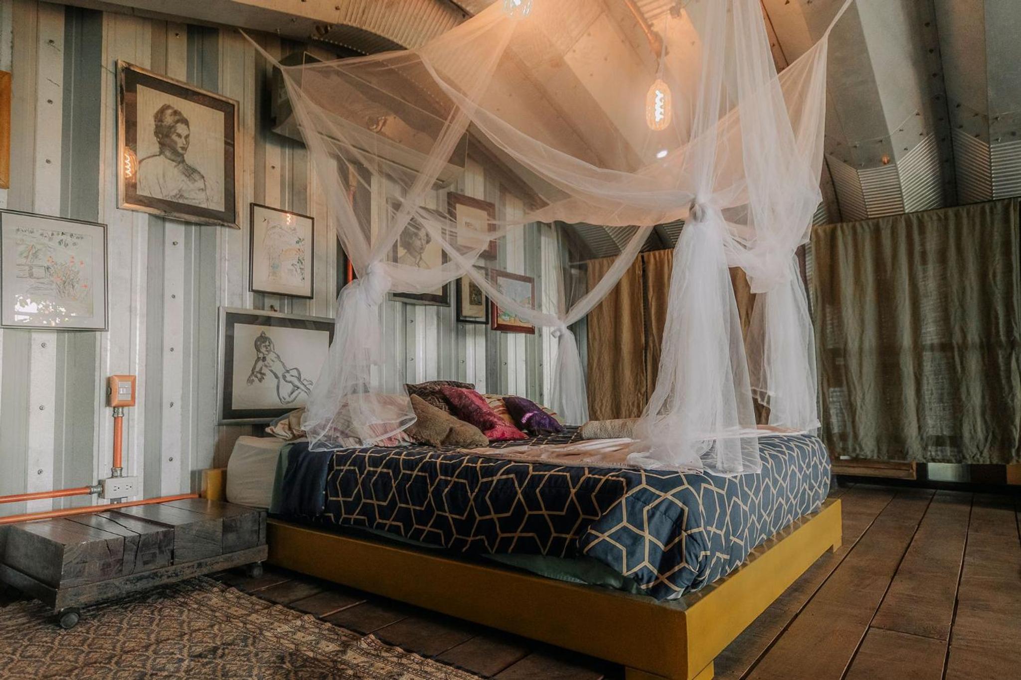 Unique design and cozy property