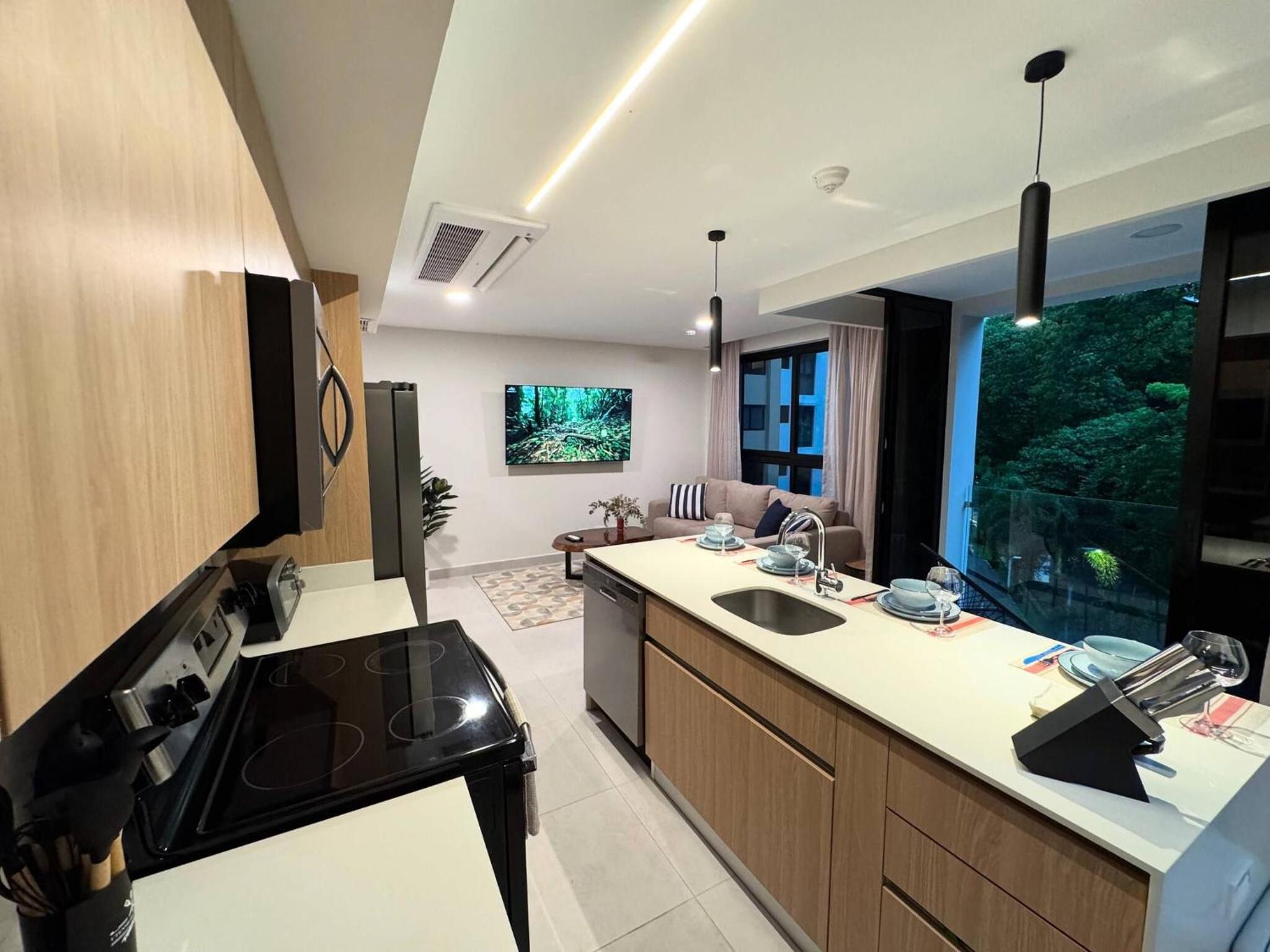 Modern Haven with Forest Views and Ocean Breeze