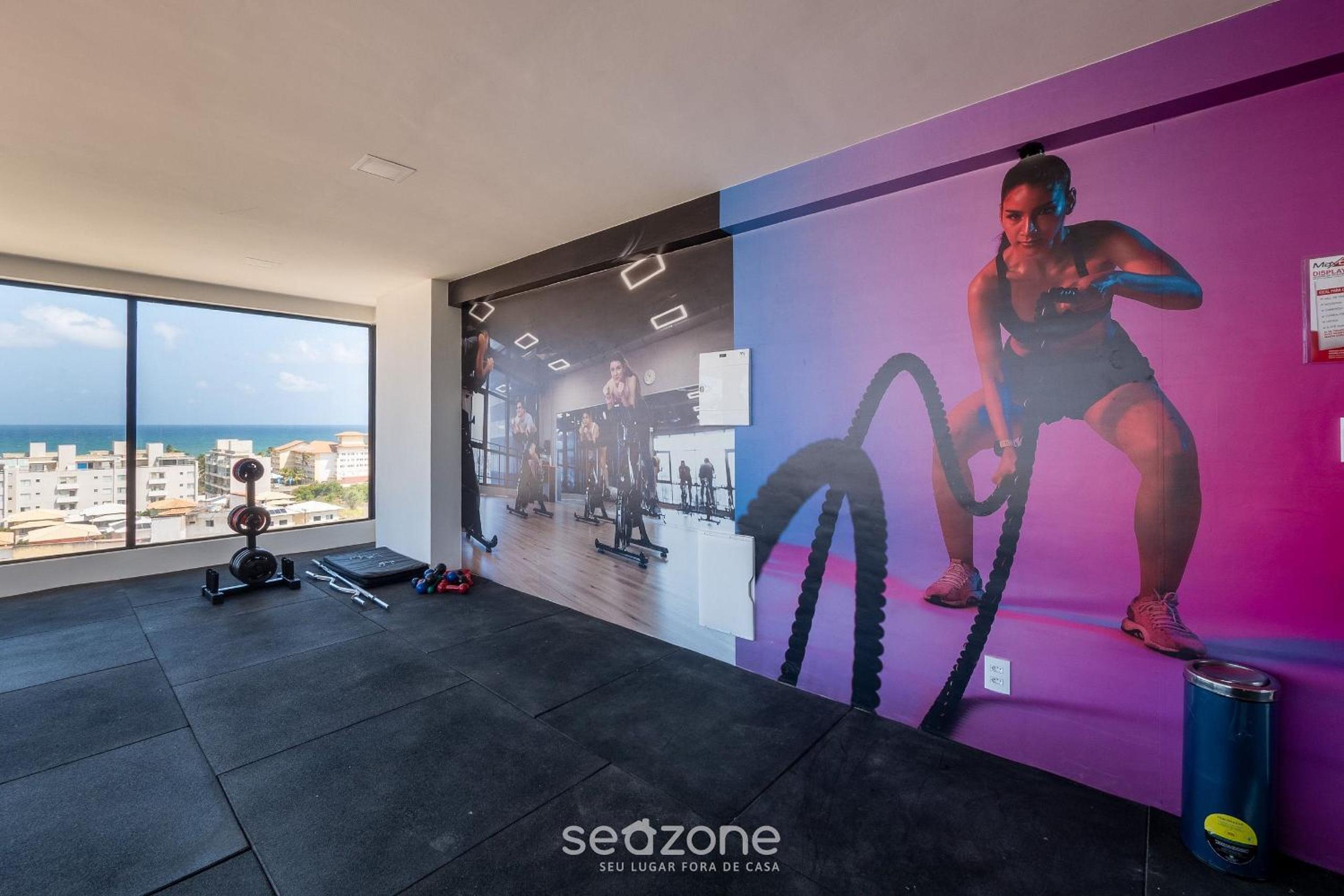 Fully equipped apartments in a building with a pool and gym, 280m from the beach - CLFs