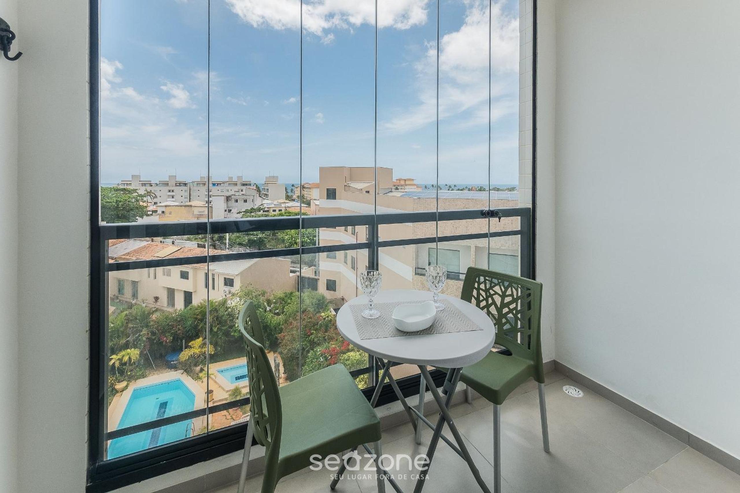 Fully equipped apartments in a building with a pool and gym, 280m from the beach - CLFs