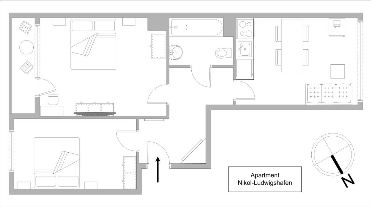Apartments Nikol - Ludwigshafen