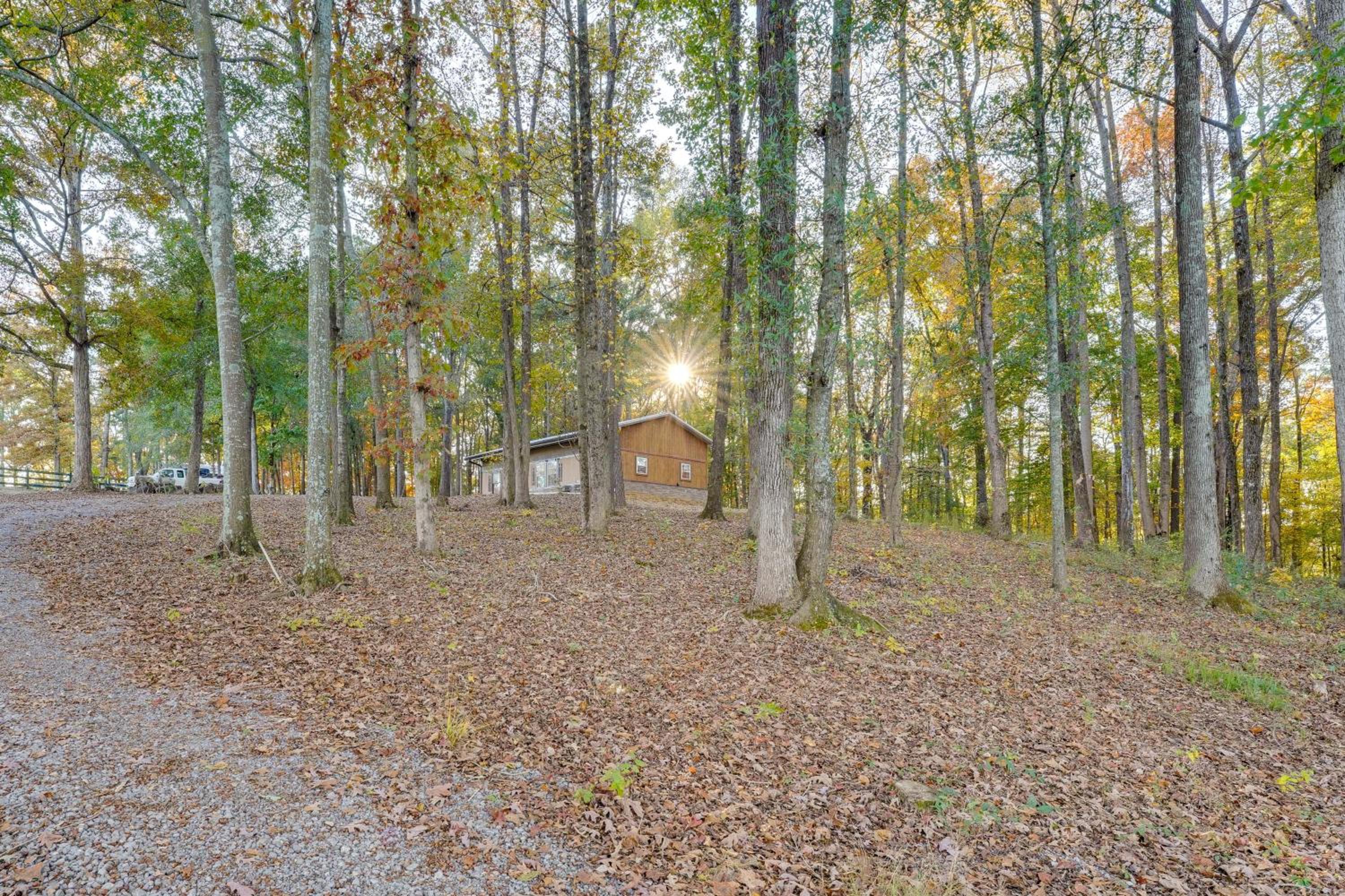 Cozy Couples Escape with Patio in Northwest Georgia