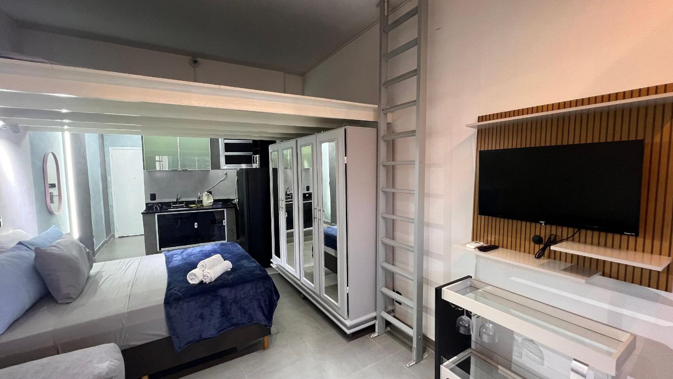 Apartamentos modernos, Equipados e confortáveis
