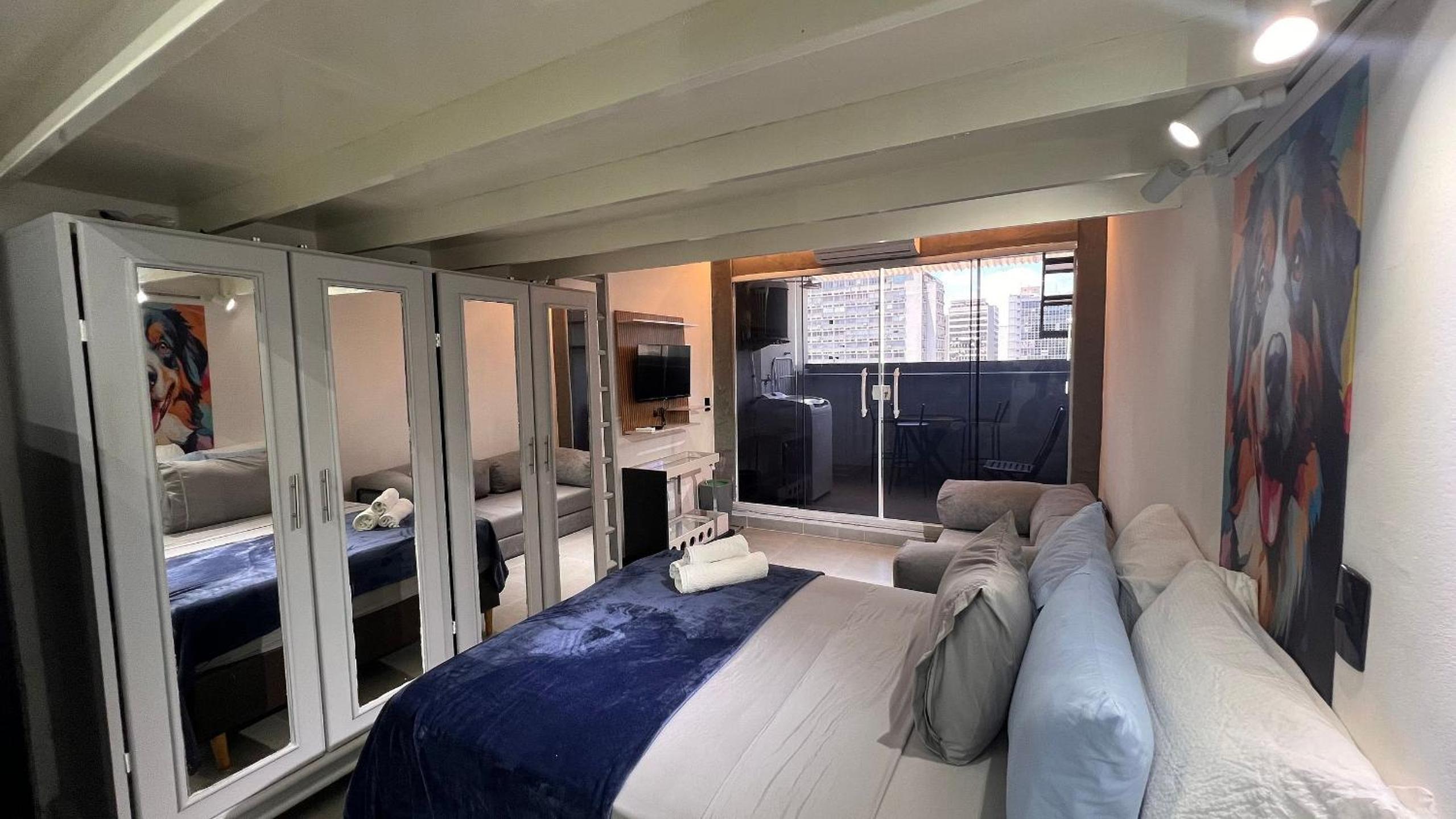 Apartamentos modernos, Equipados e confortáveis