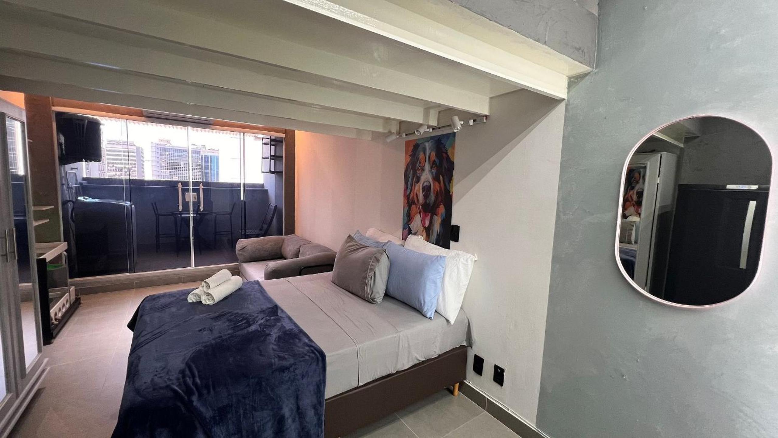 Apartamentos modernos, Equipados e confortáveis