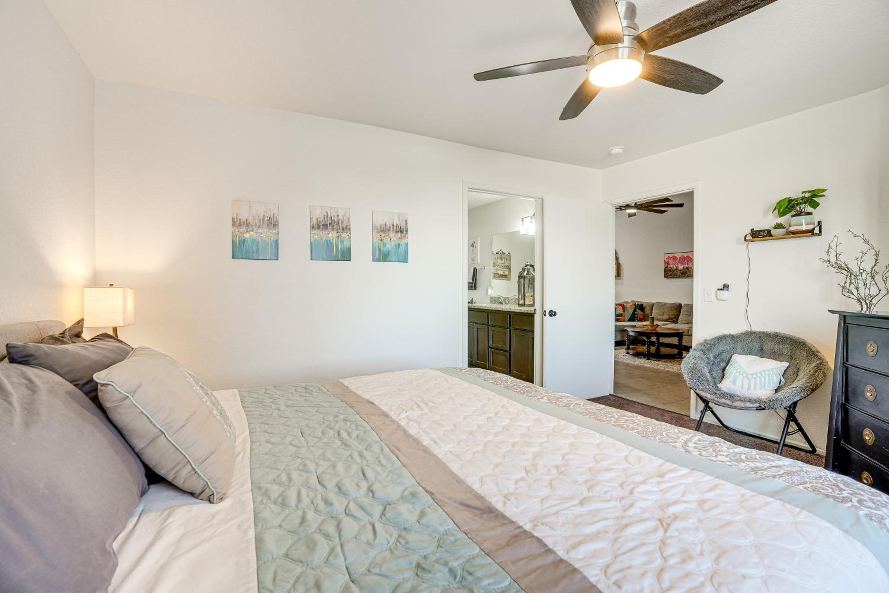 Hike, Golf and Explore Yuma Home with Private Patio