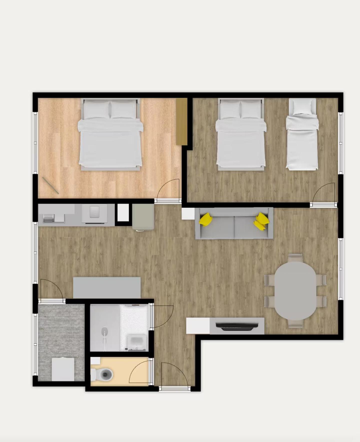 L'aube Climatisation Parking 2 chambres