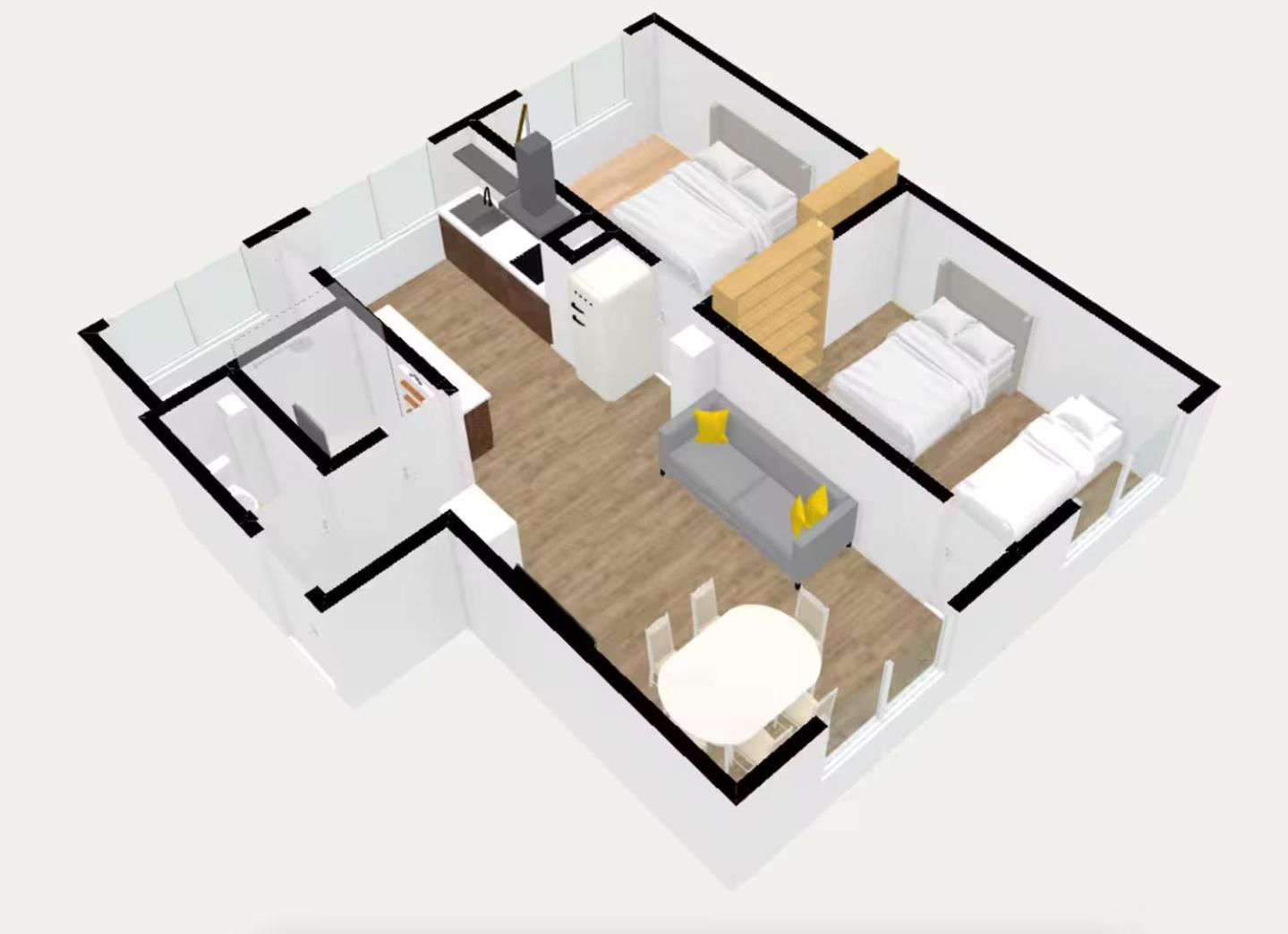 L'aube Climatisation Parking 2 chambres