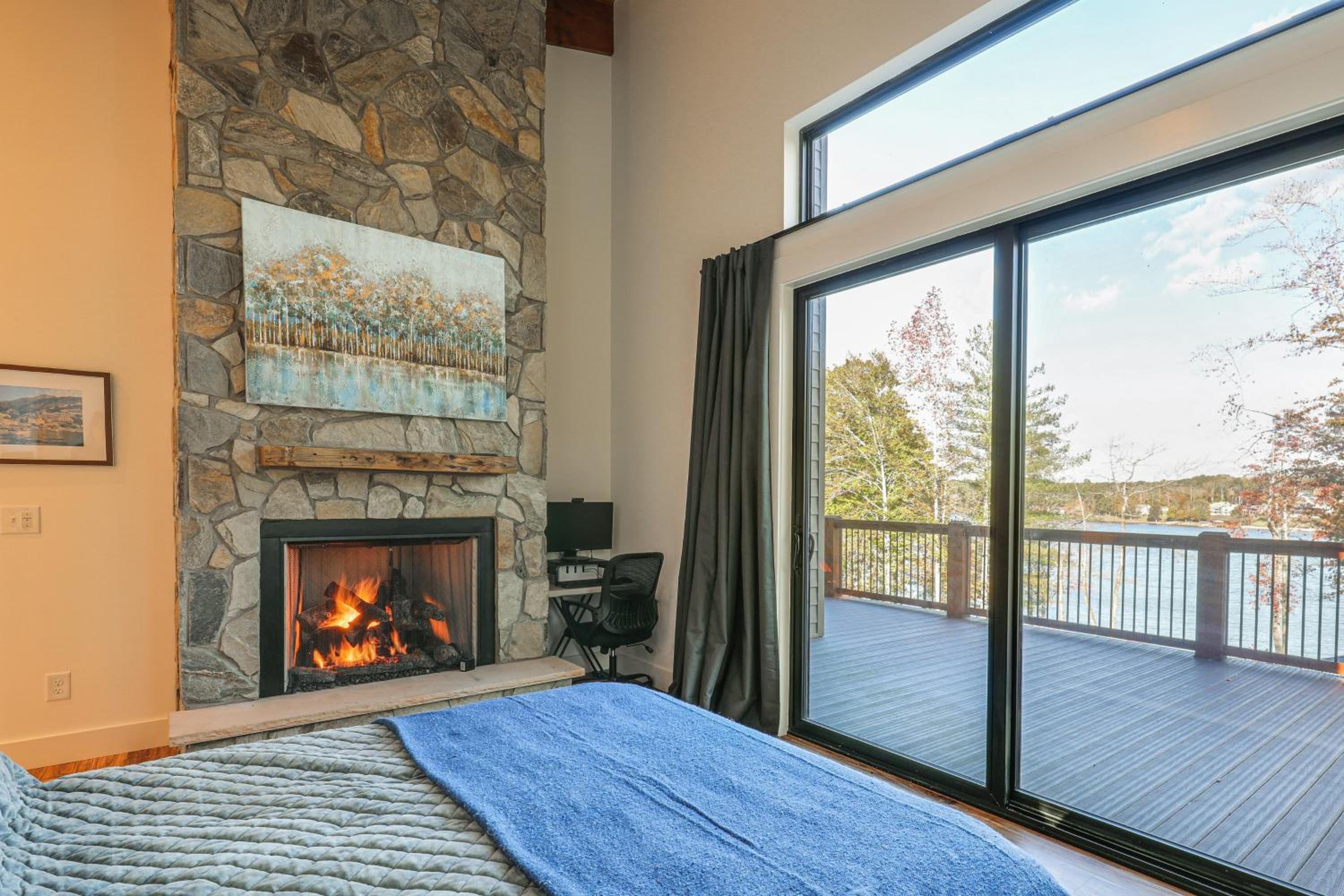 Dock and Game Room Luxe Retreat on Rhodhiss Lake!