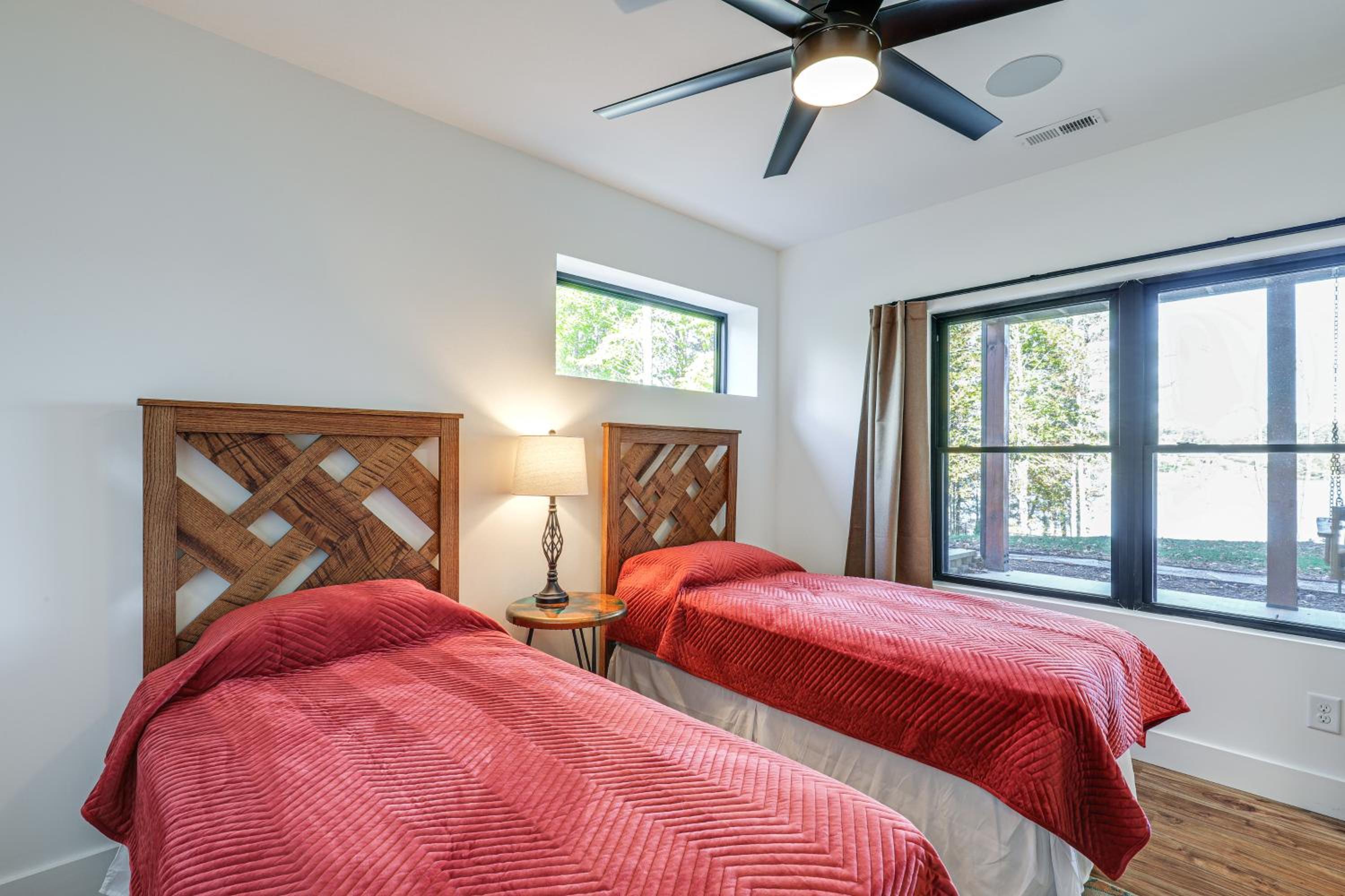 Dock and Game Room Luxe Retreat on Rhodhiss Lake!