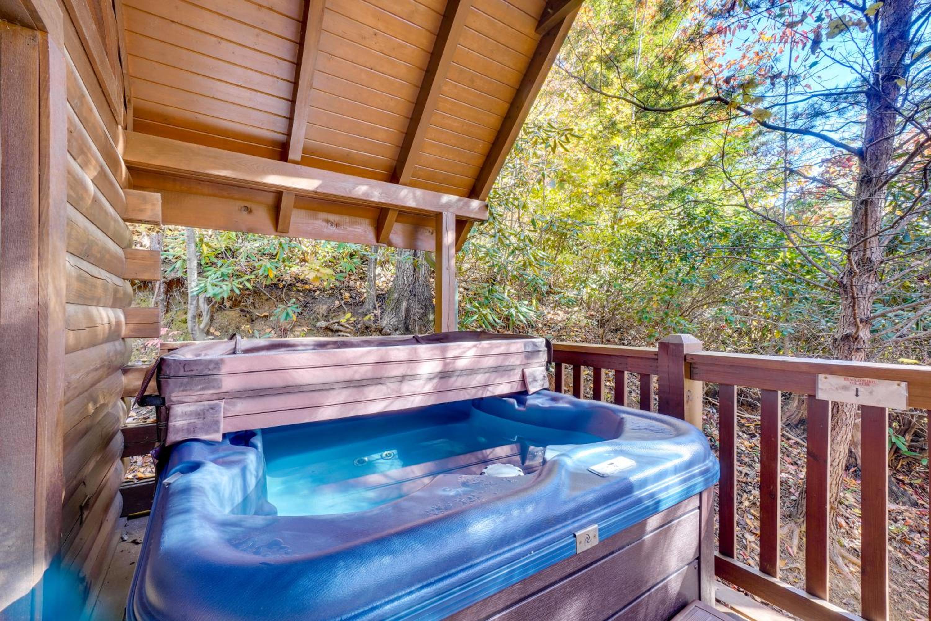 Private Hot Tub! Pet-Friendly Cabin 4 Mi to GSMNP