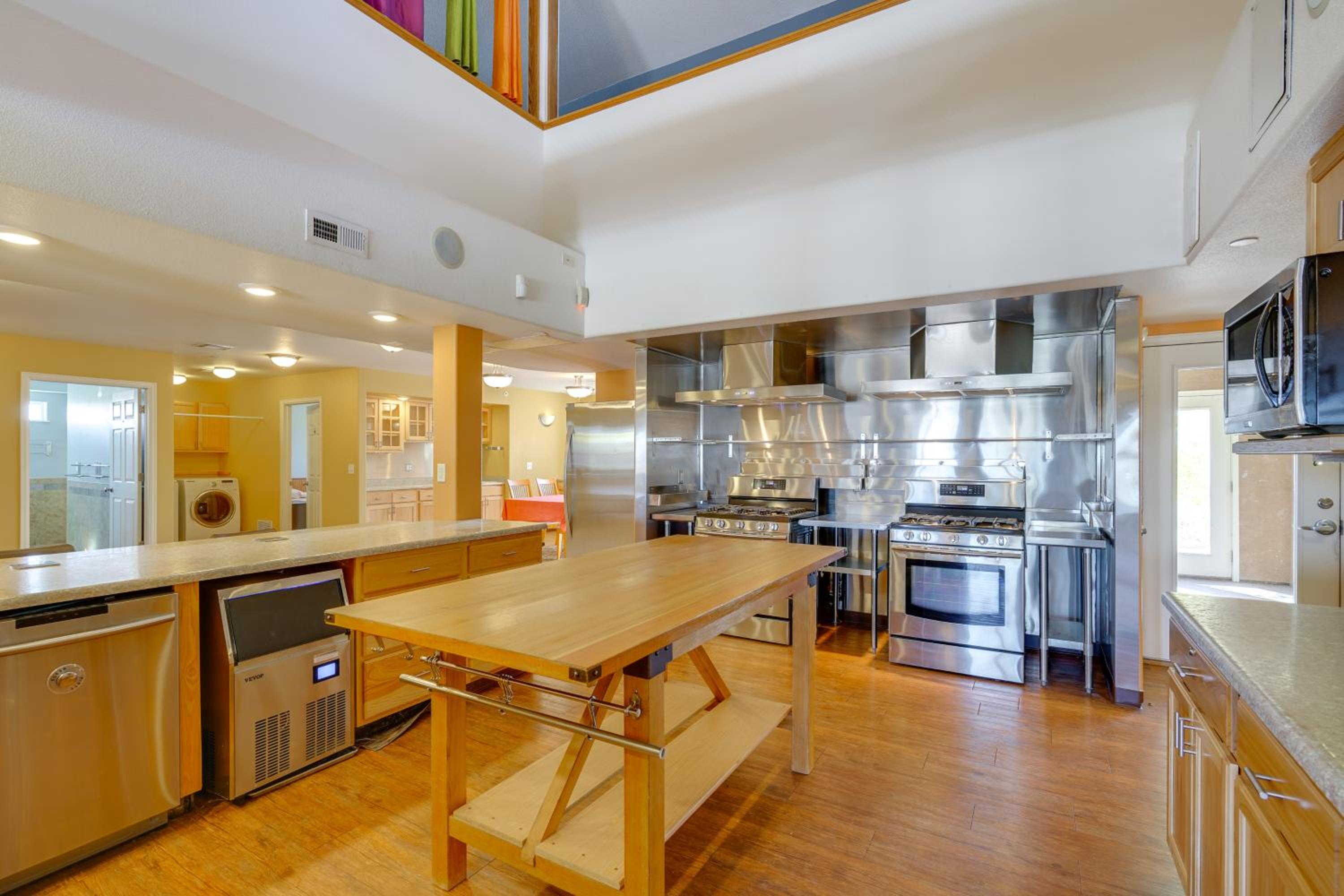 Huge Kitchen and Open Interior Pueblo Group Getaway