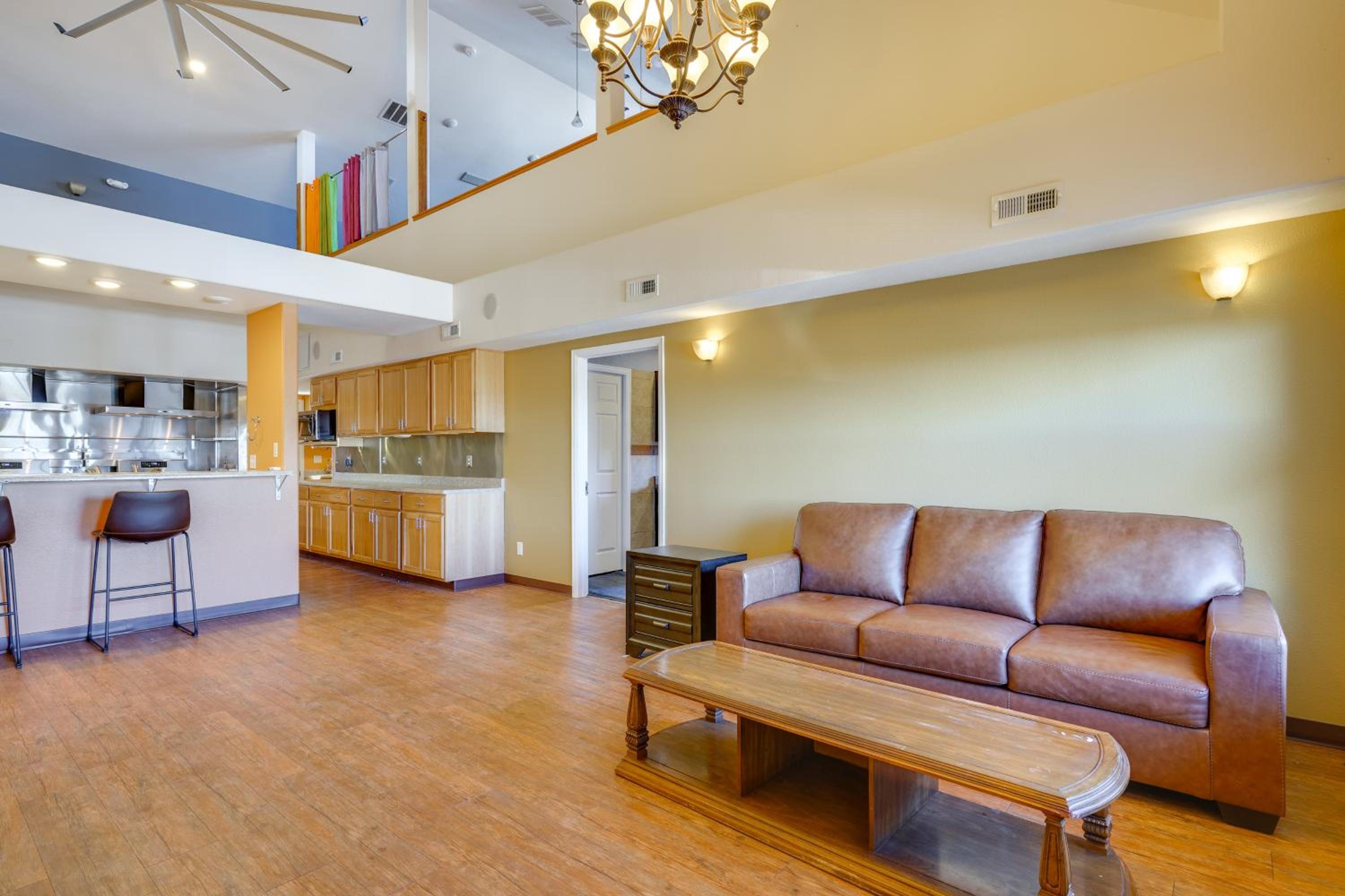 Huge Kitchen and Open Interior Pueblo Group Getaway