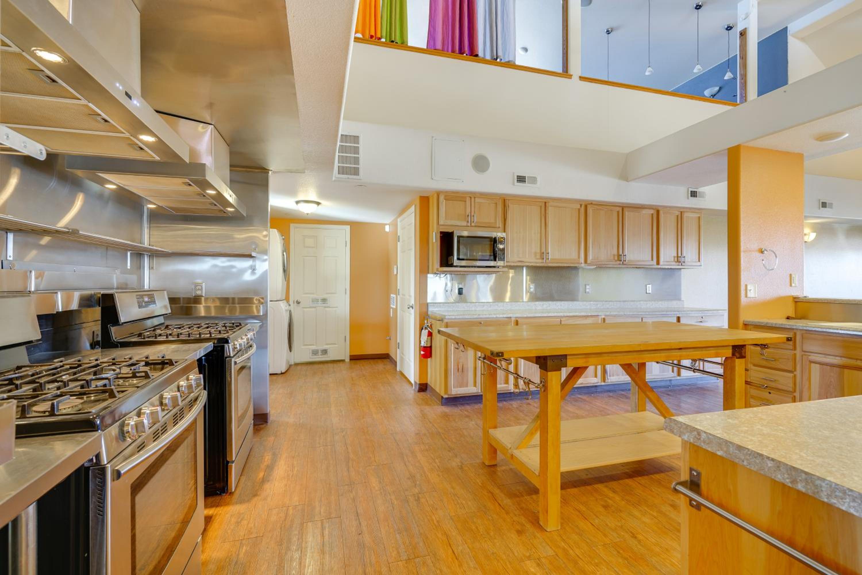 Huge Kitchen and Open Interior Pueblo Group Getaway