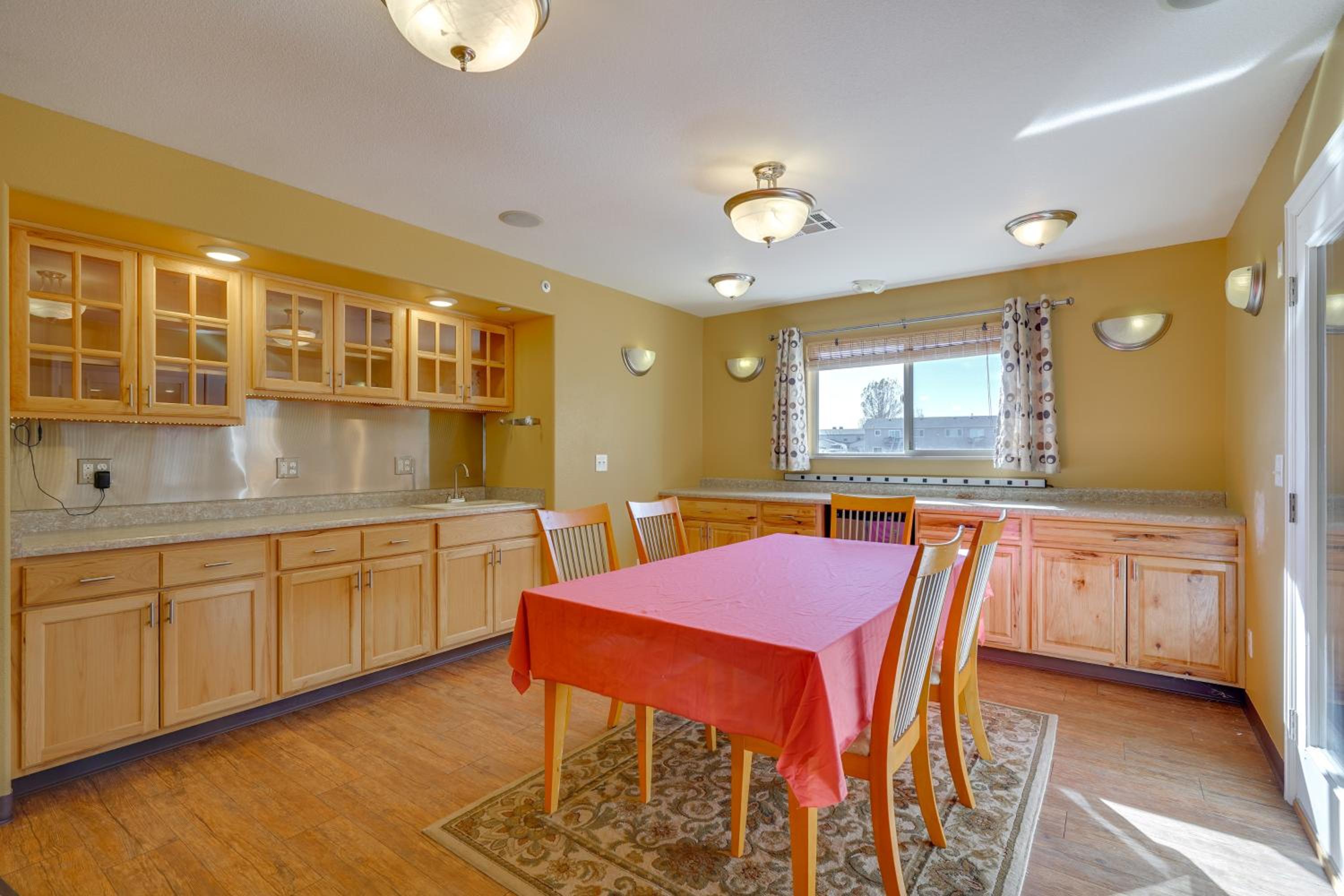 Huge Kitchen and Open Interior Pueblo Group Getaway
