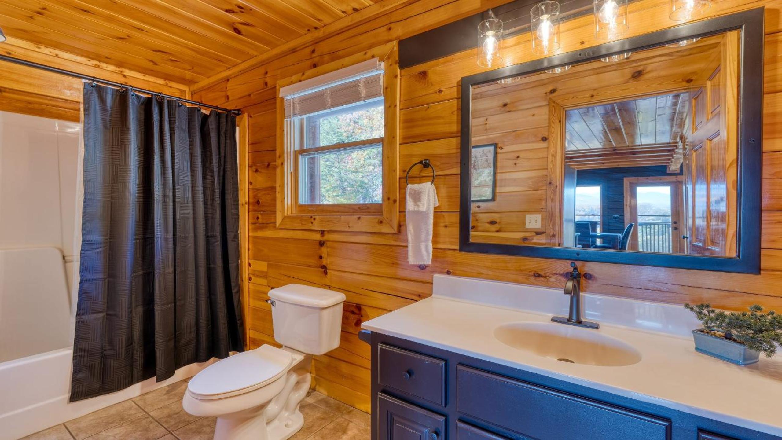 Game Room Hot Tub 3 Decks w Smoky Mountain Views Raccon Ridge by AvantStay