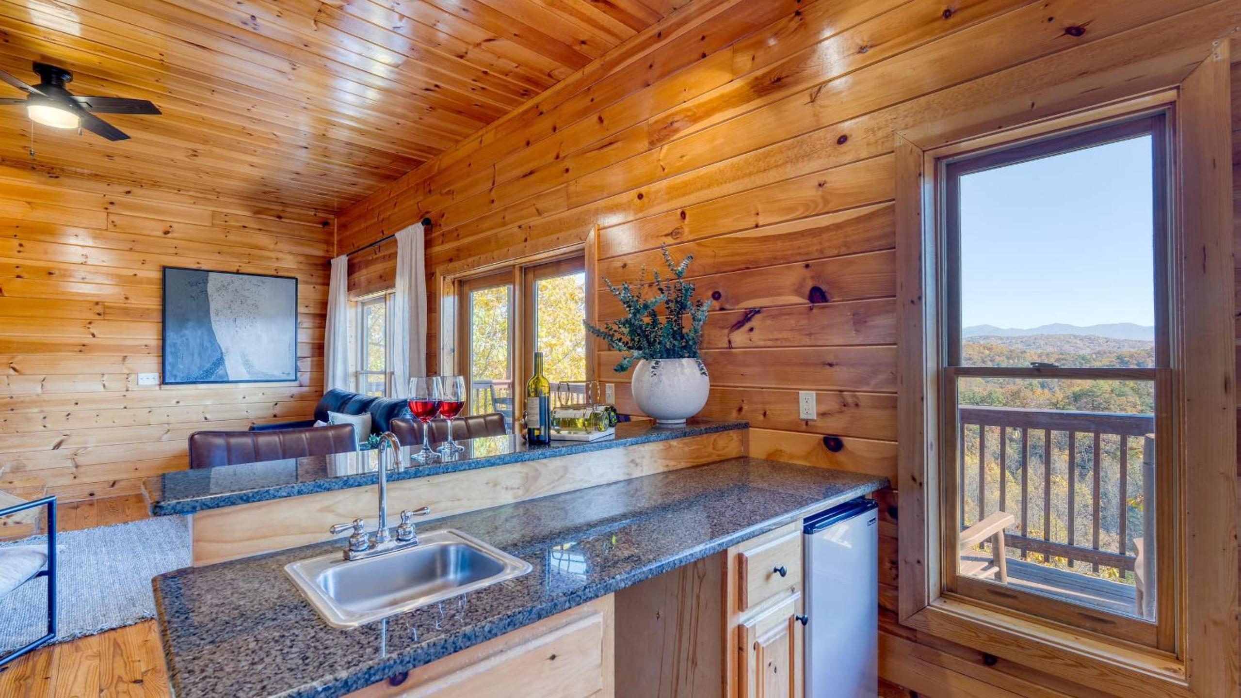 Game Room Hot Tub 3 Decks w Smoky Mountain Views Raccon Ridge by AvantStay