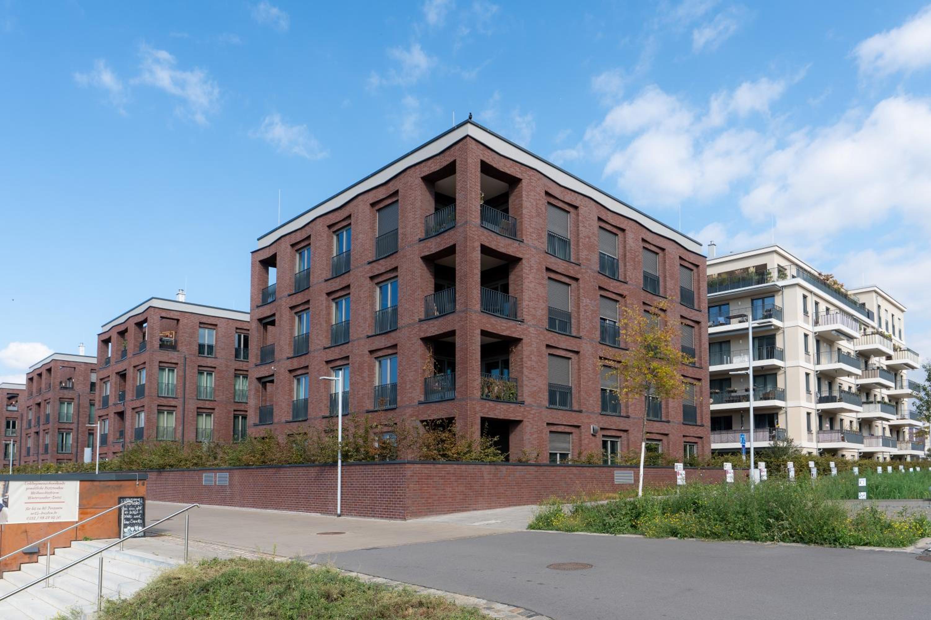 Promenadenquartier mit Elbblick, Küche und Parken